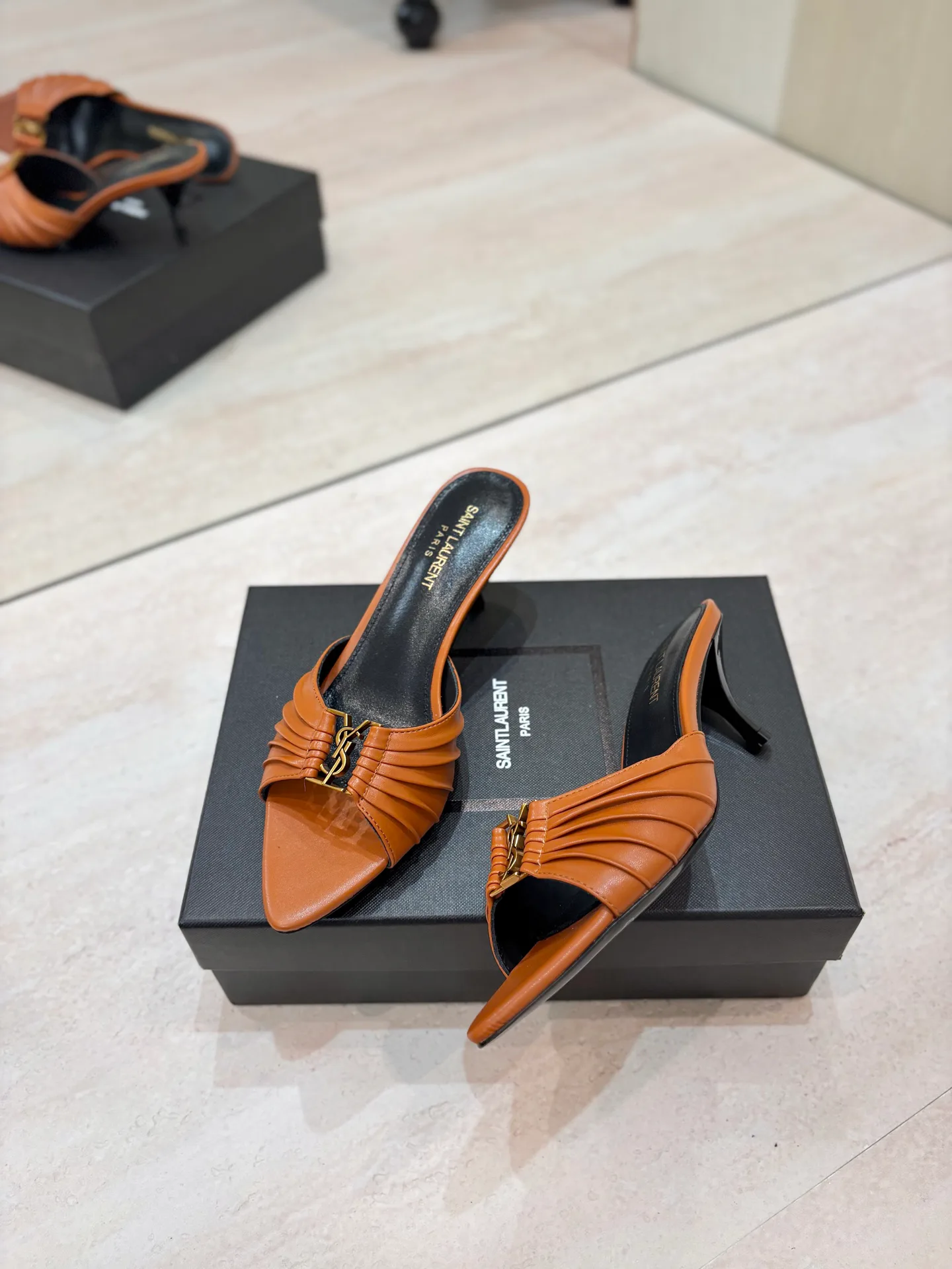Мюли И Сабо Женские Saint Laurent 17476037
