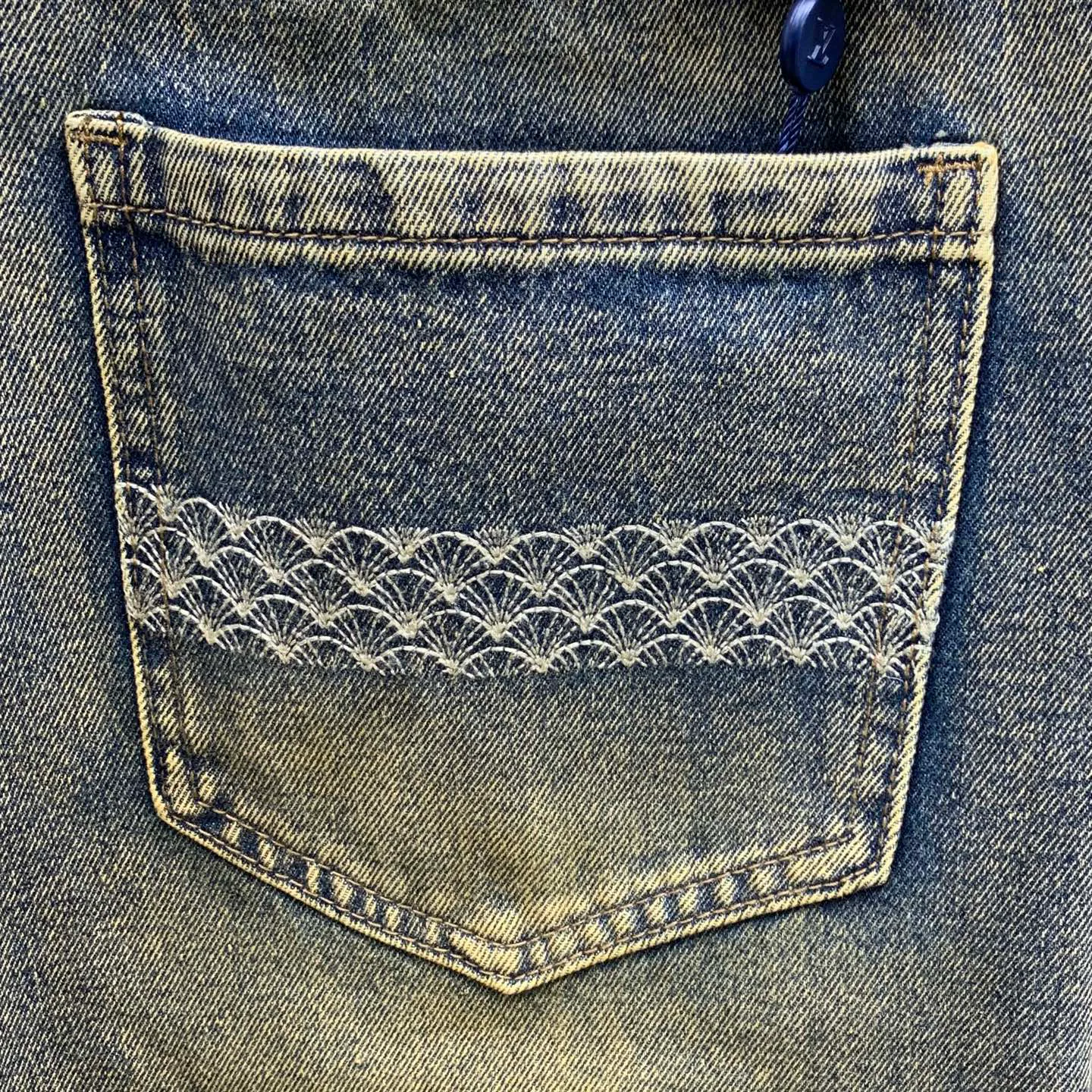 Джинсы Мужские Louis Vuitton 18296277