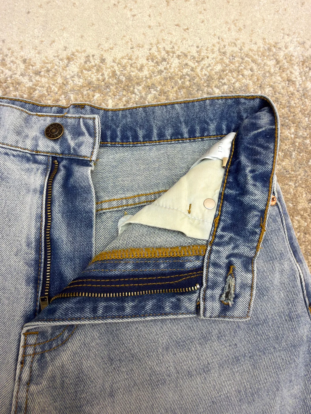 Джинсы Мужские Gucci 9207312