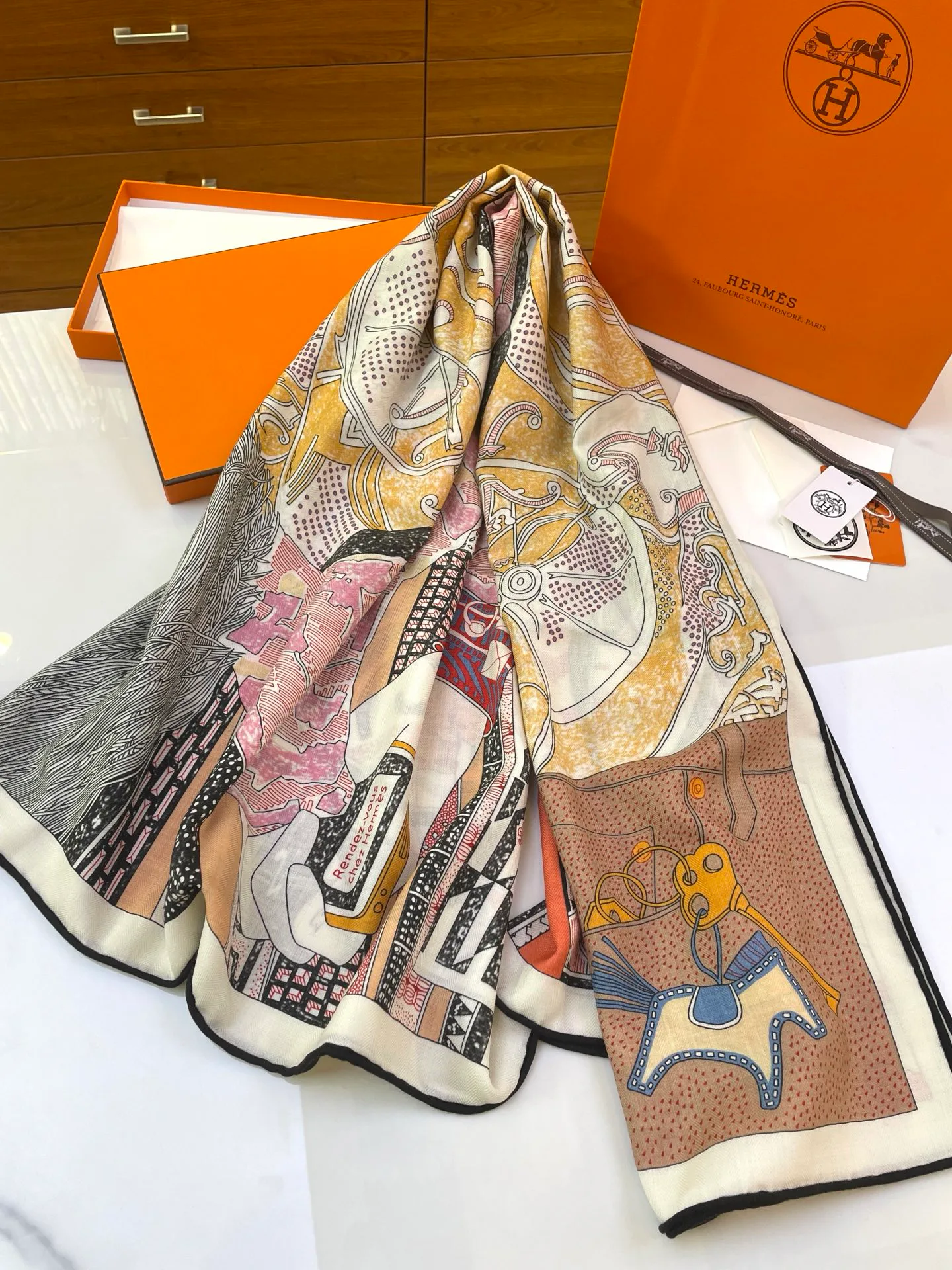 Шарфы Hermes 266462