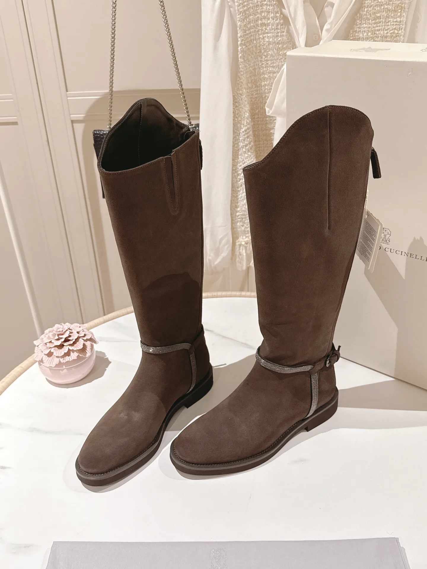 Сапоги Женские Brunello Cucinelli 18217275
