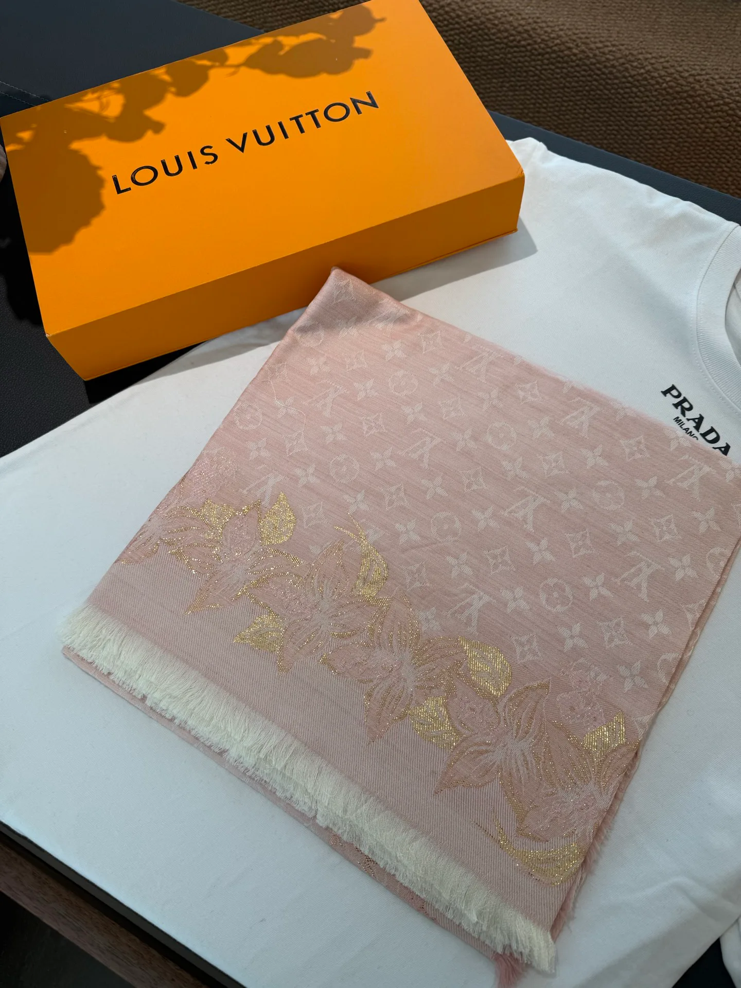 Шарфы Louis Vuitton 1664788