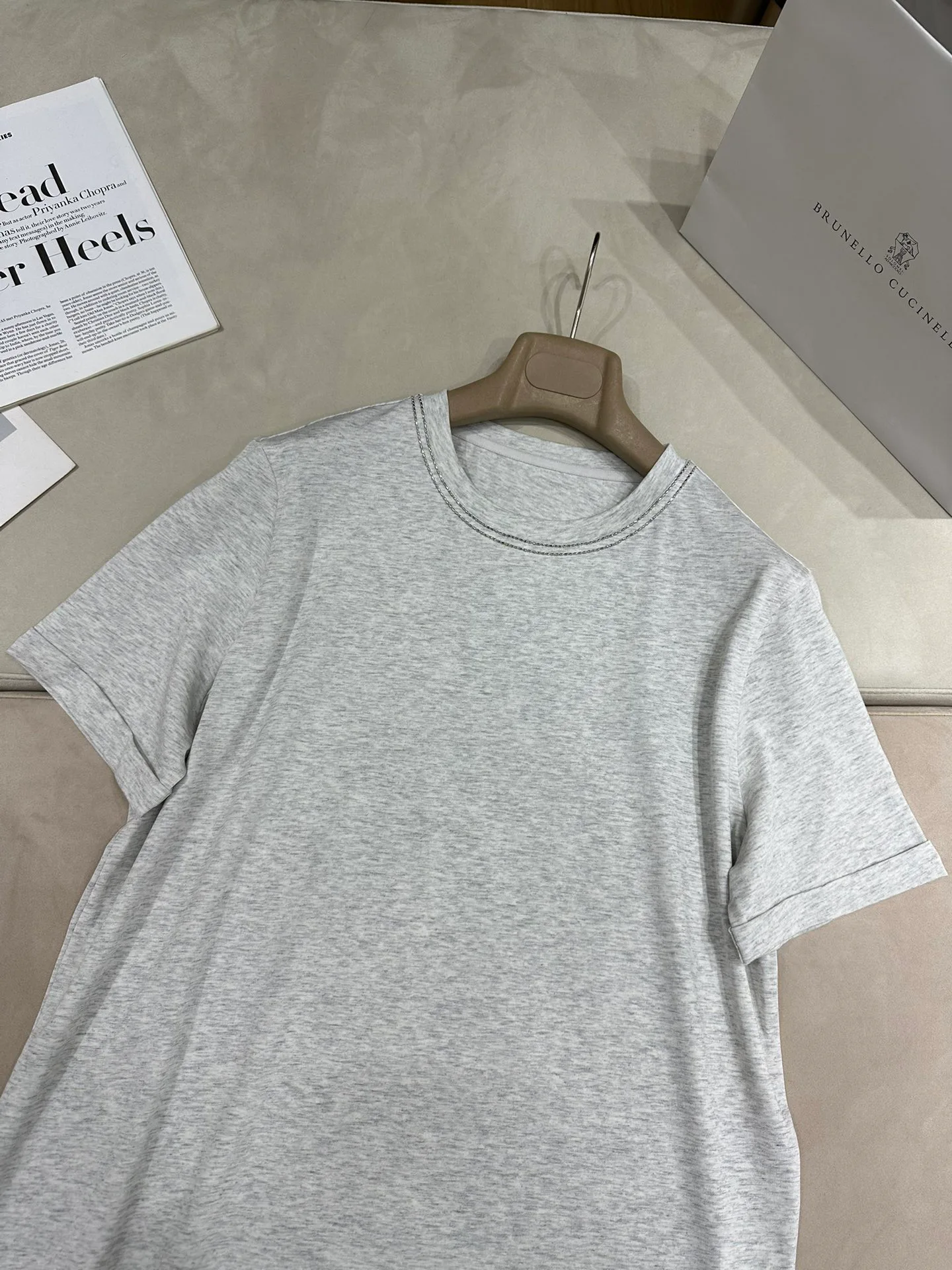 Футболки Женские Brunello Cucinelli 4882619