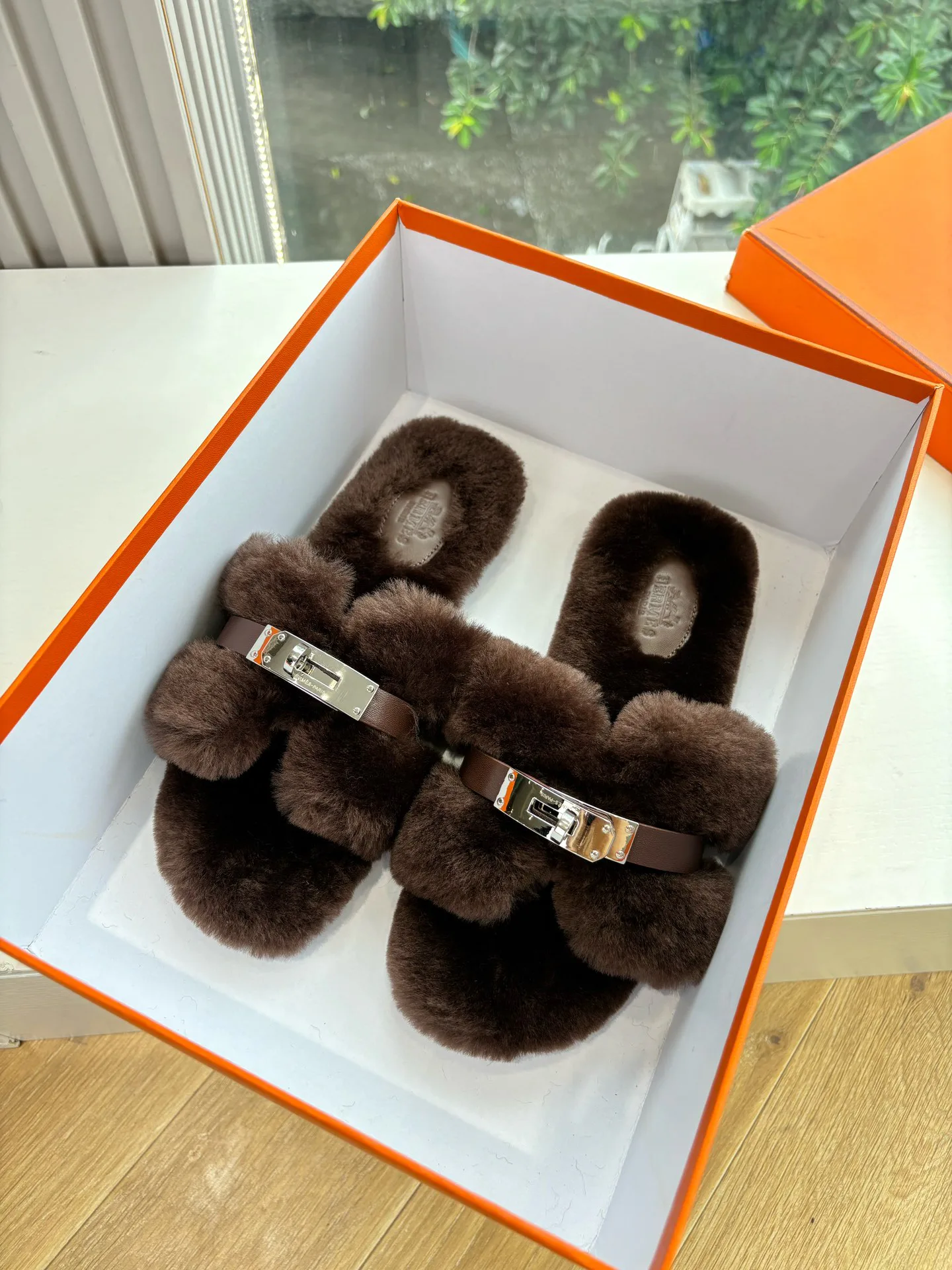 Тапочки Женские Hermes 18053267