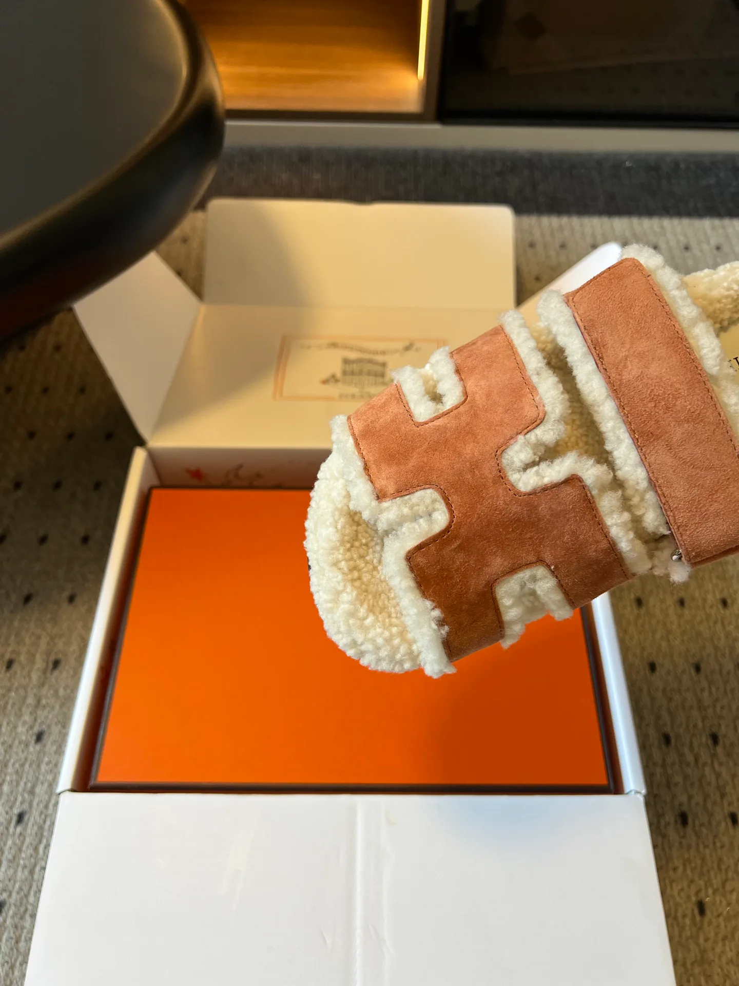 Тапочки Женские Hermes 18142793