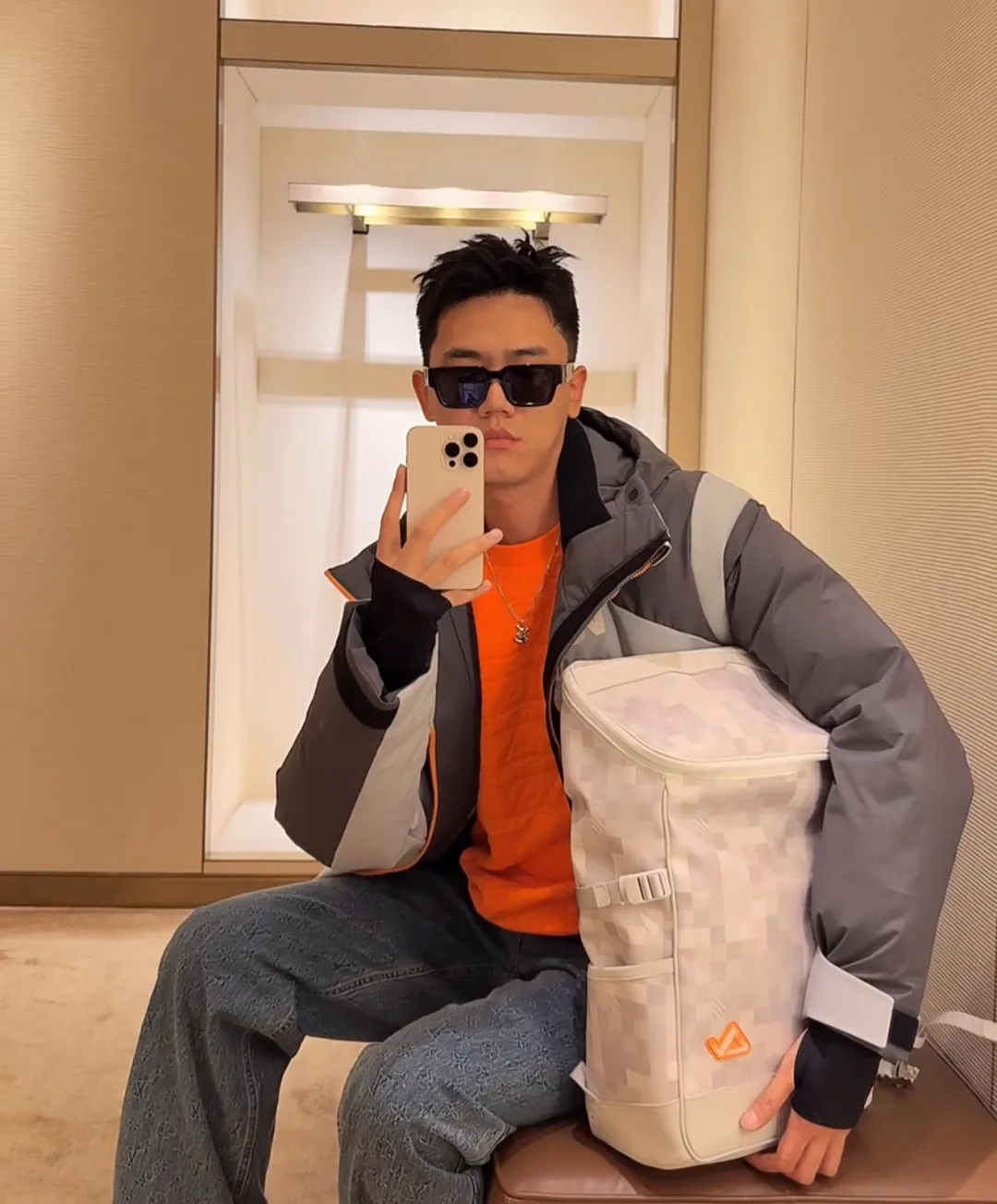 Куртки И Пуховики Мужские Louis Vuitton 433315