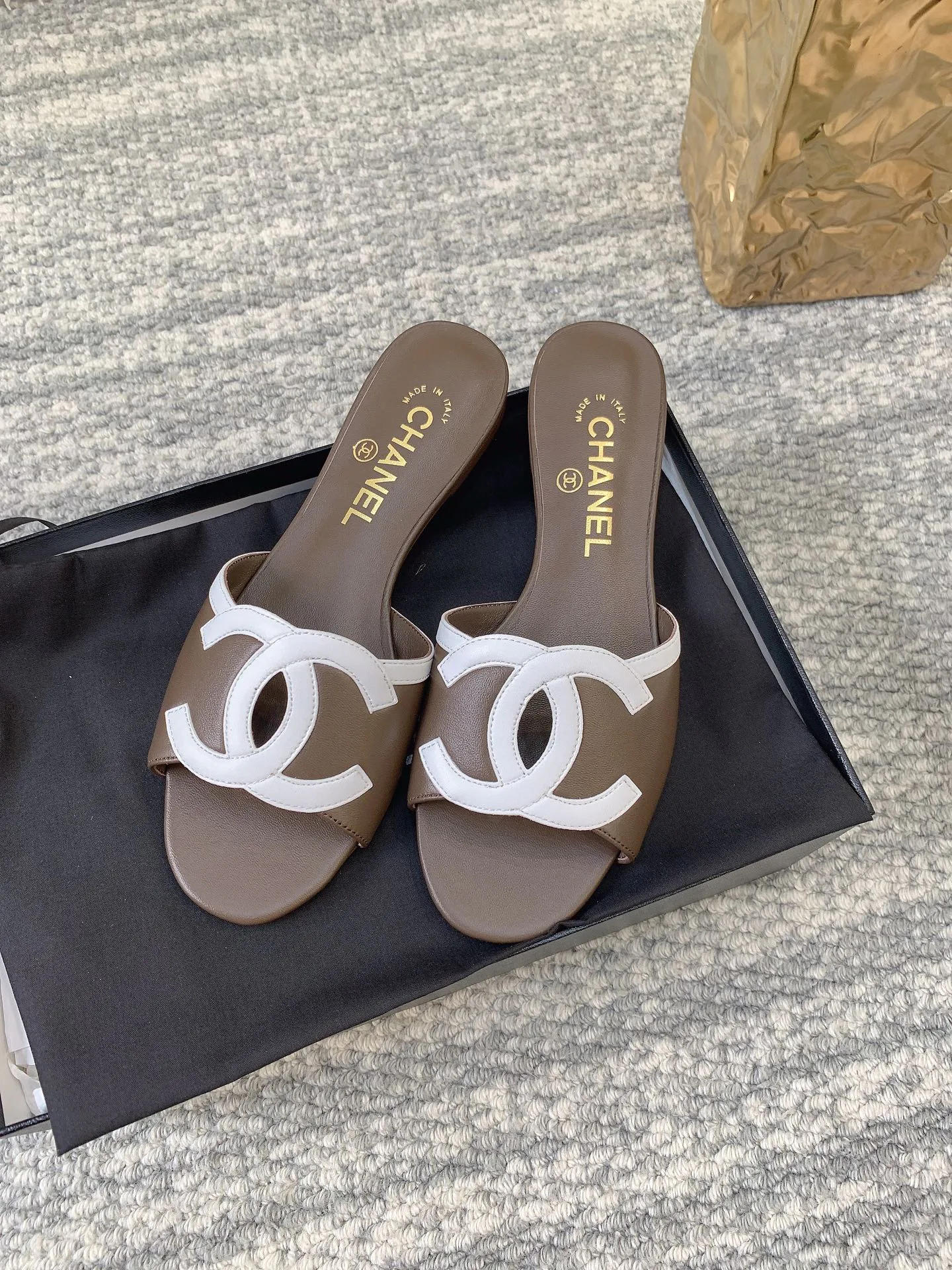 Шлепанцы Женские Chanel 13080914