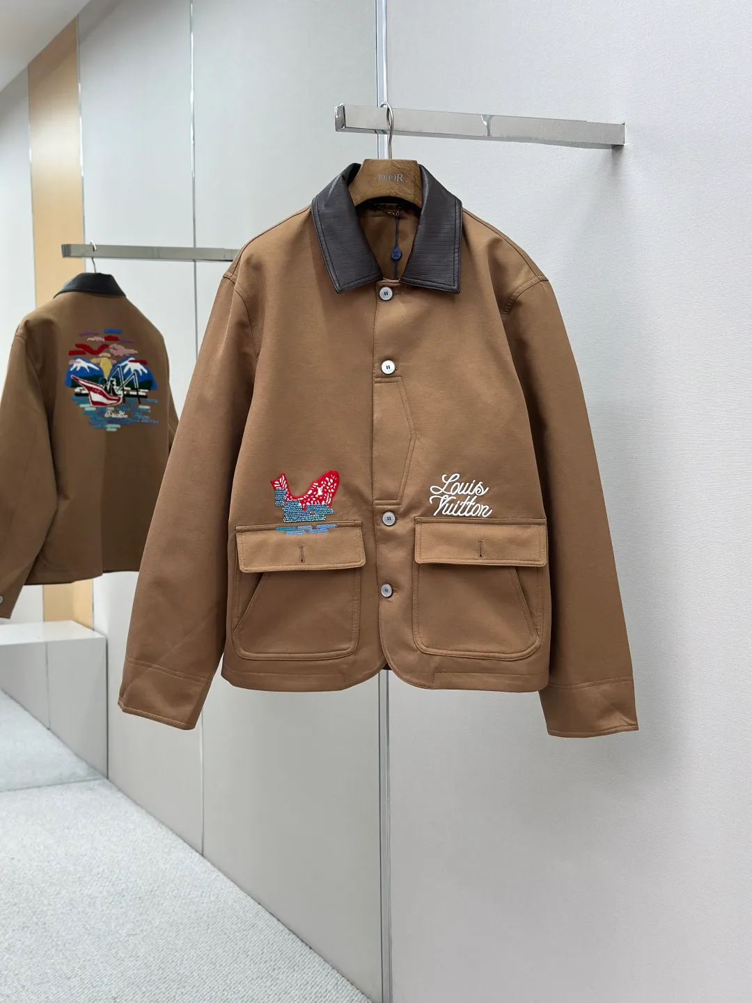 Куртки И Пуховики Мужские Louis Vuitton 179076