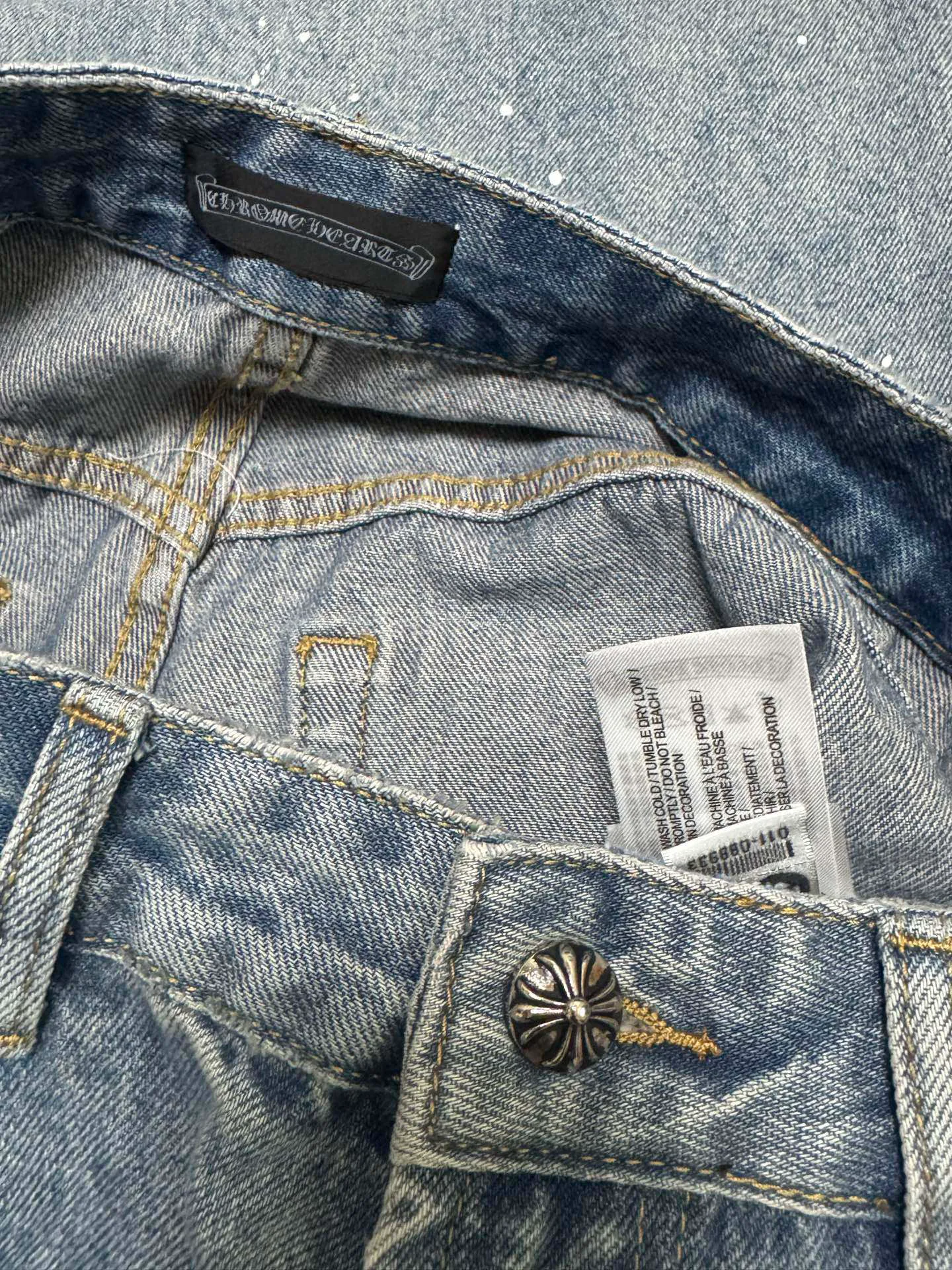 Джинсы Женские Chrome Hearts 11150325