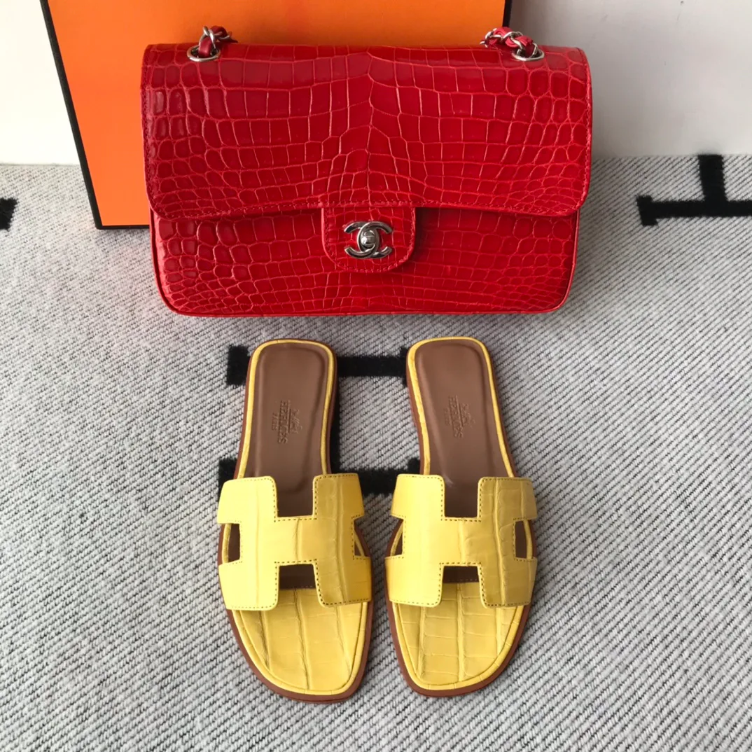 Шлепанцы Женские Hermes 3967473