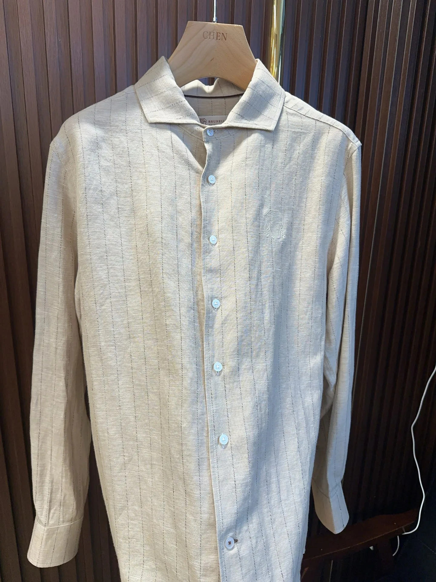 Рубашки Мужские Brunello Cucinelli 11383628