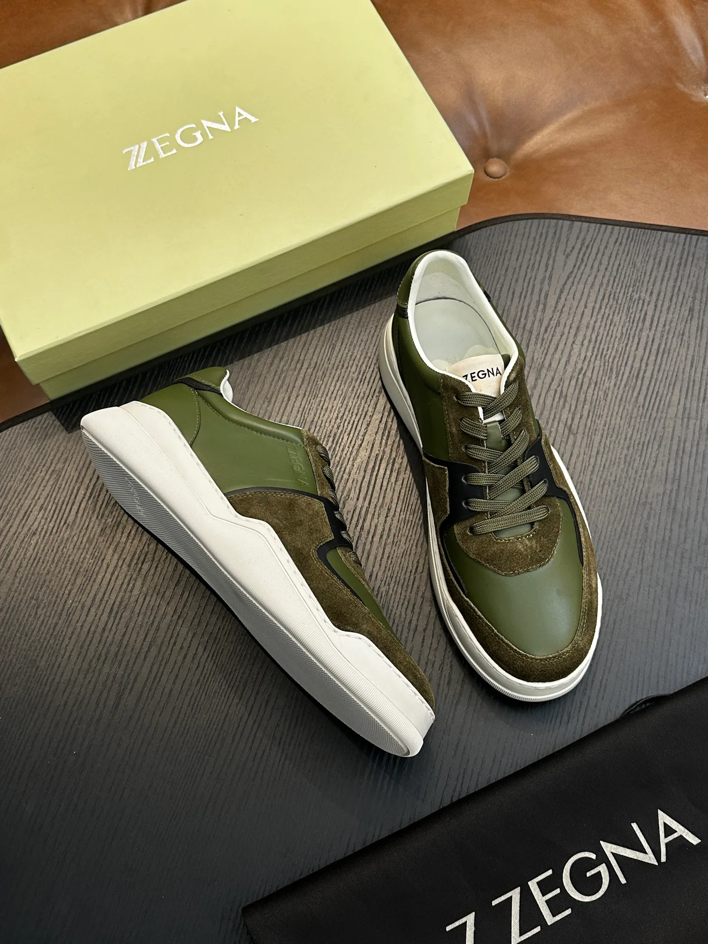 Кроссовки Мужские Zegna 1595979
