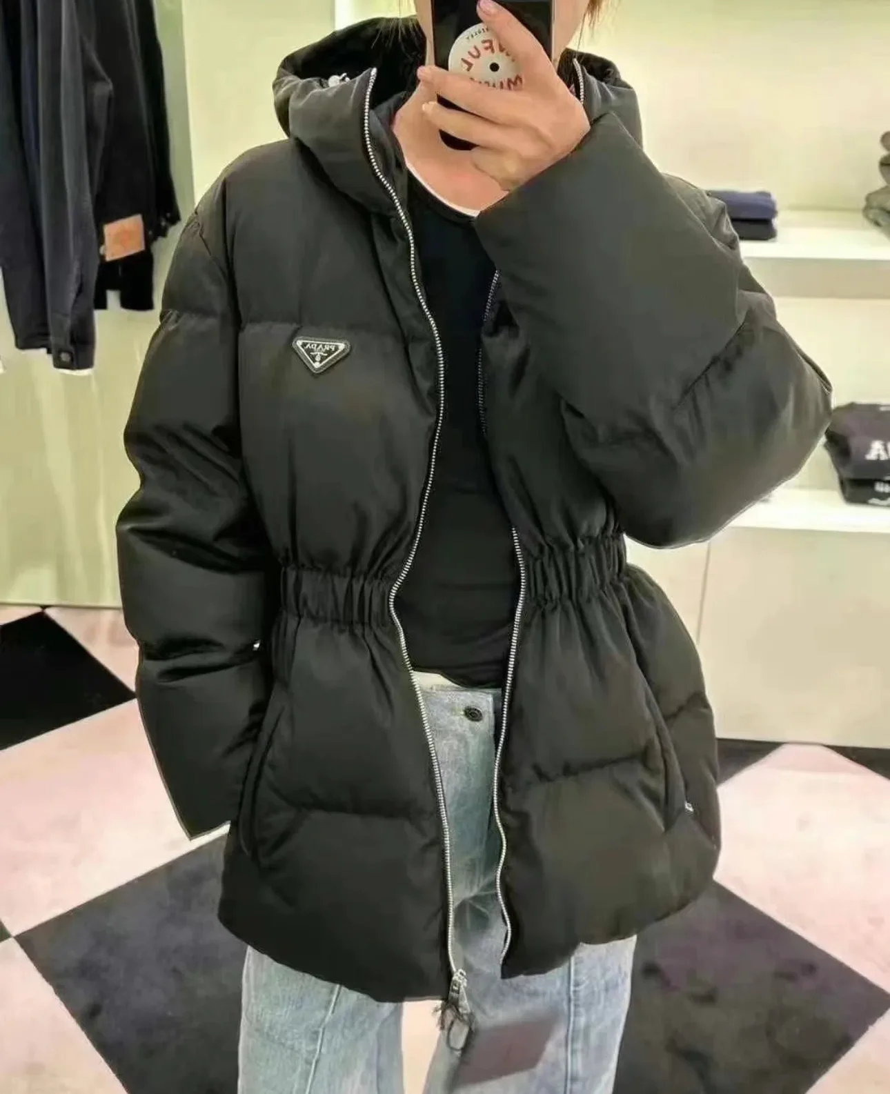 Куртки И Пуховики Женские Prada 17964591