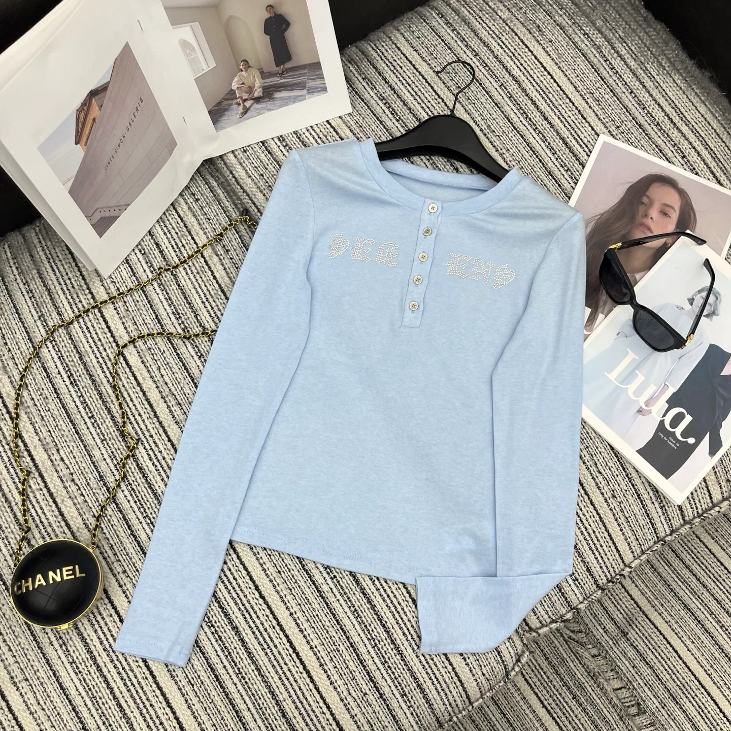 Лонгсливы Женские Chrome Hearts 1401340