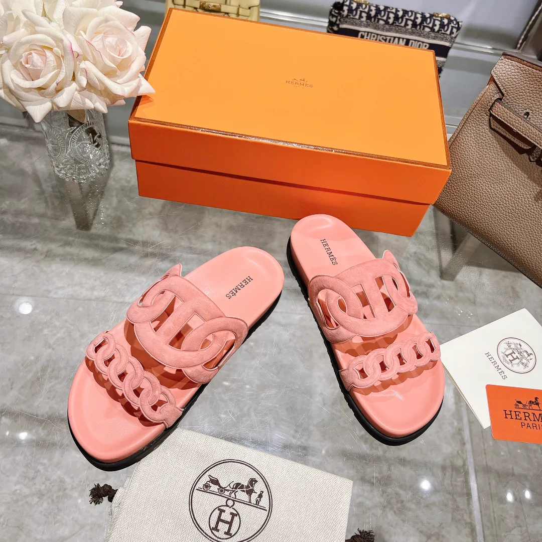 Шлепанцы Женские Hermes 19979