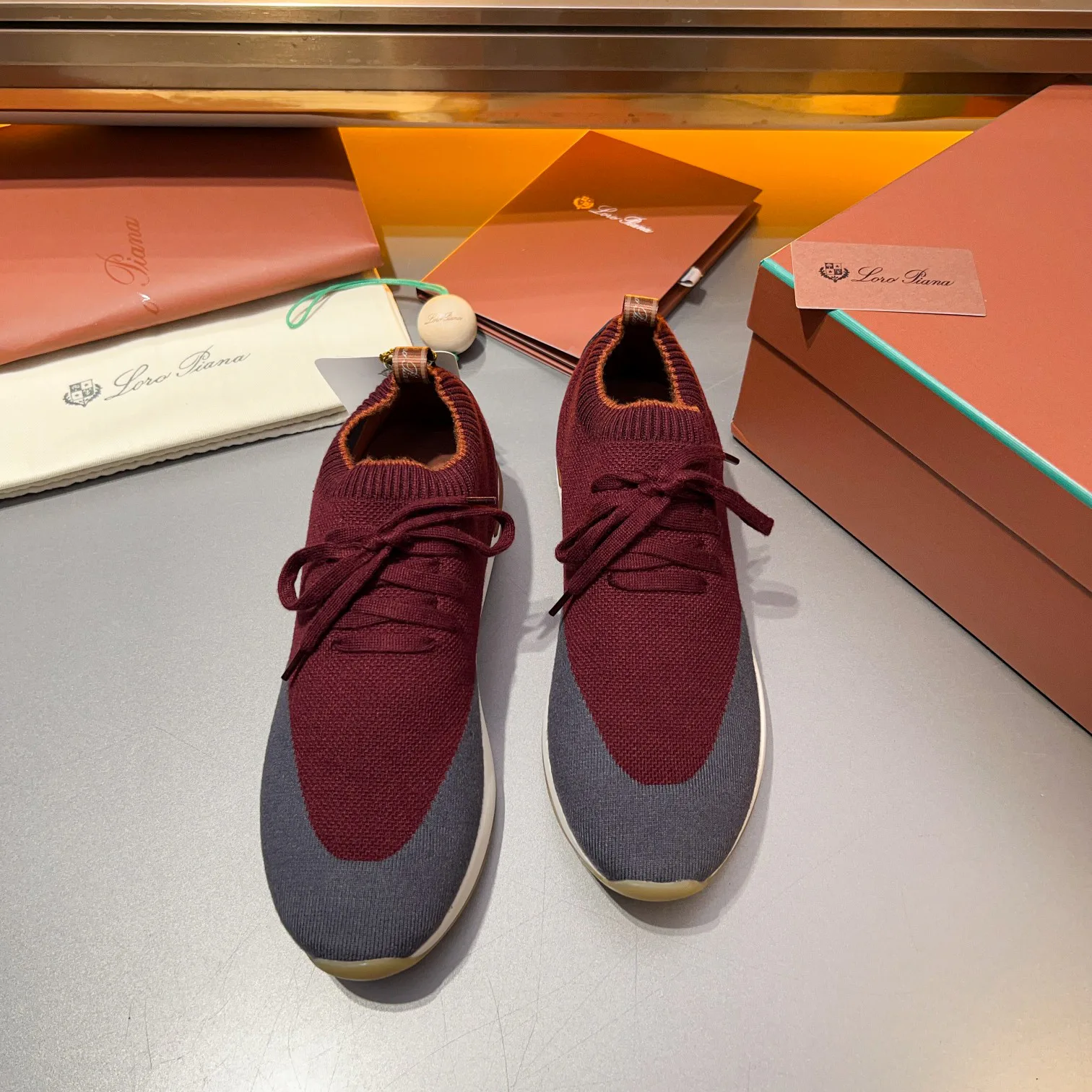 Кроссовки Мужские Loro Piana 18250761