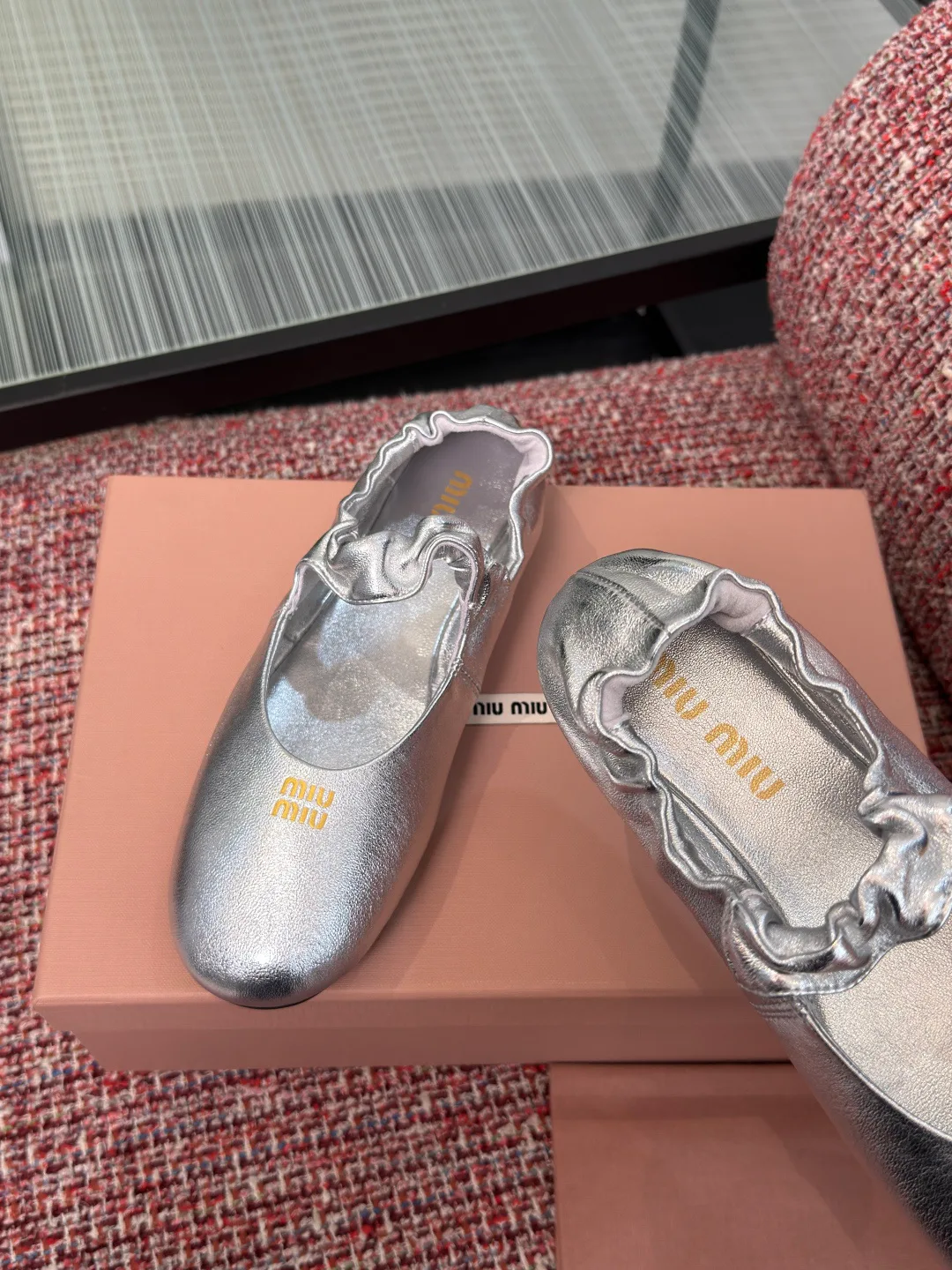 Балетки Женские Miu Miu 13359902