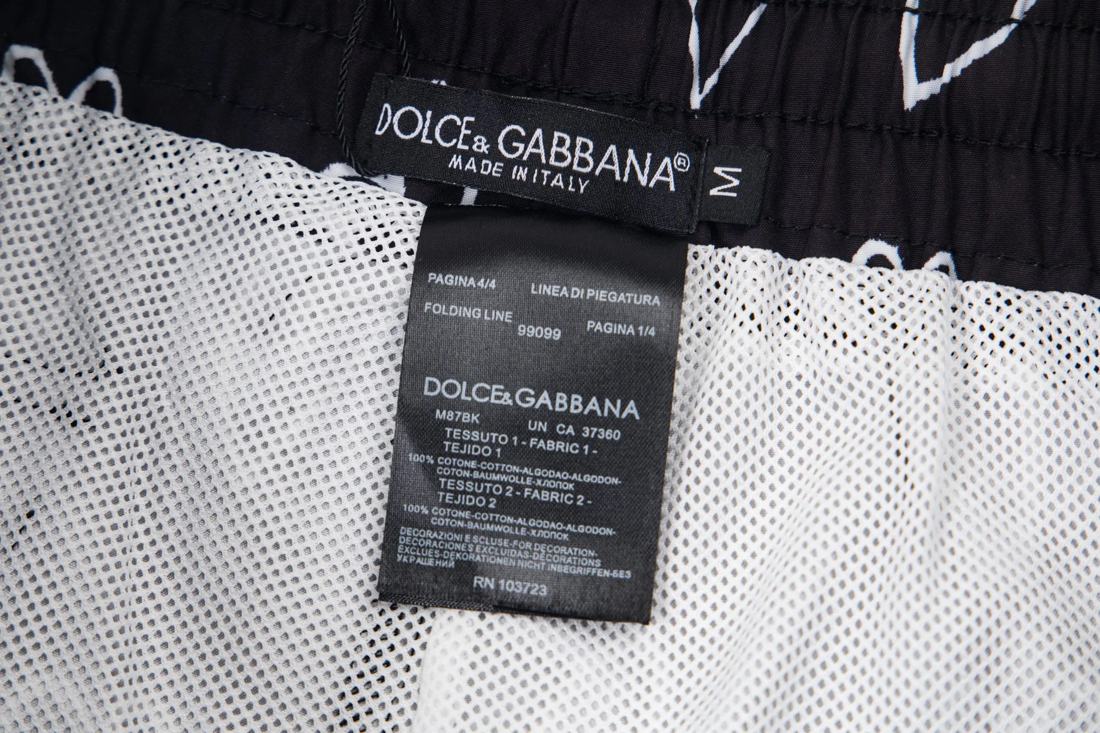 Шорты Мужские Dolce & Gabbana 11528471