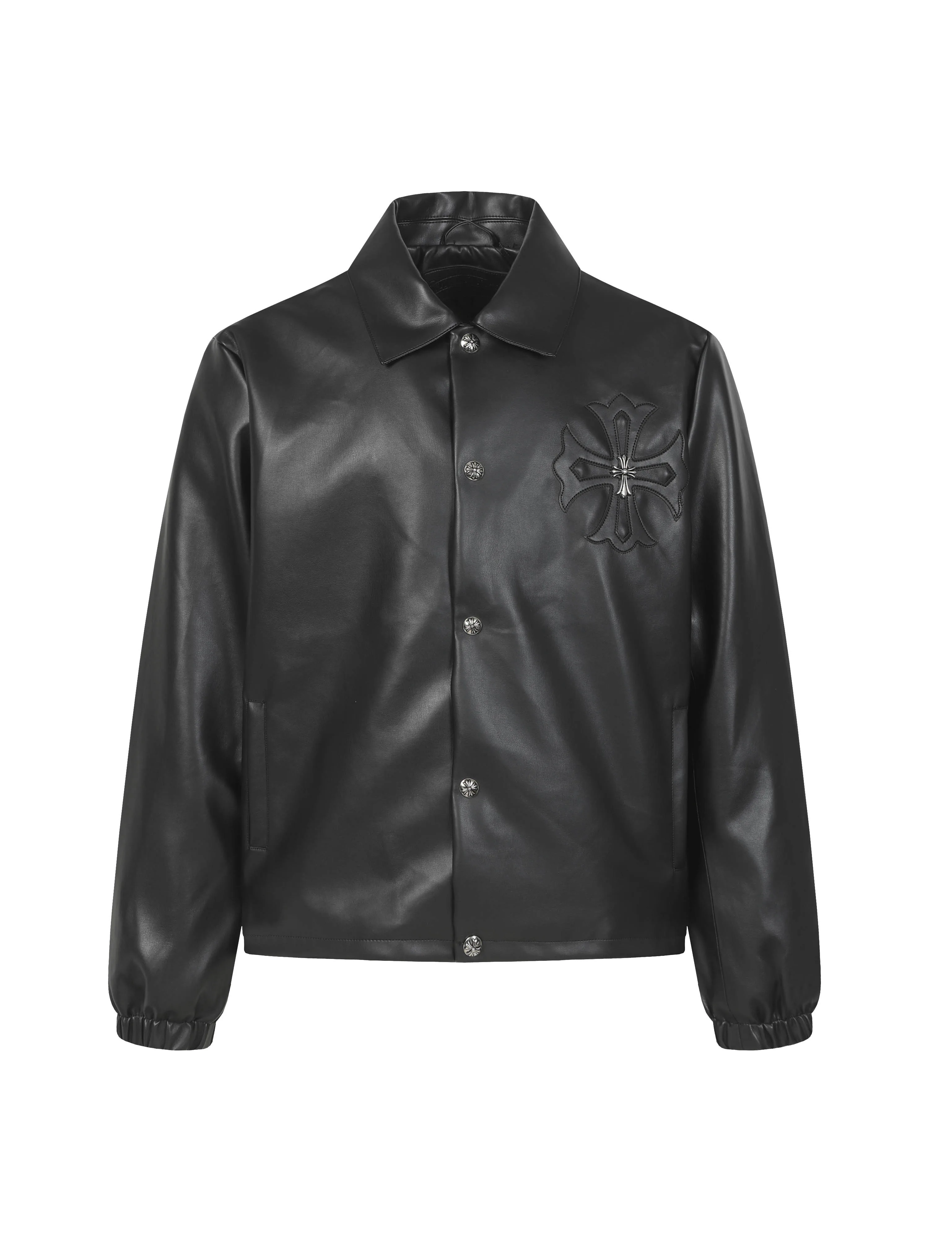 Кожаные Куртки И Дублёнки Мужские Chrome Hearts 492446