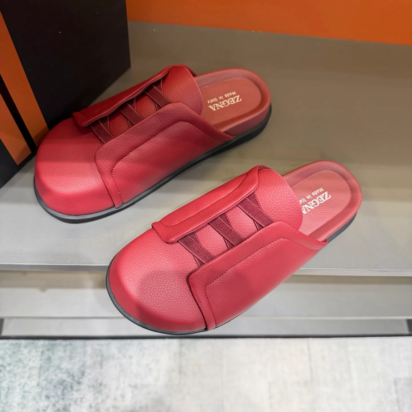 Шлепанцы Мужские Zegna 18385645