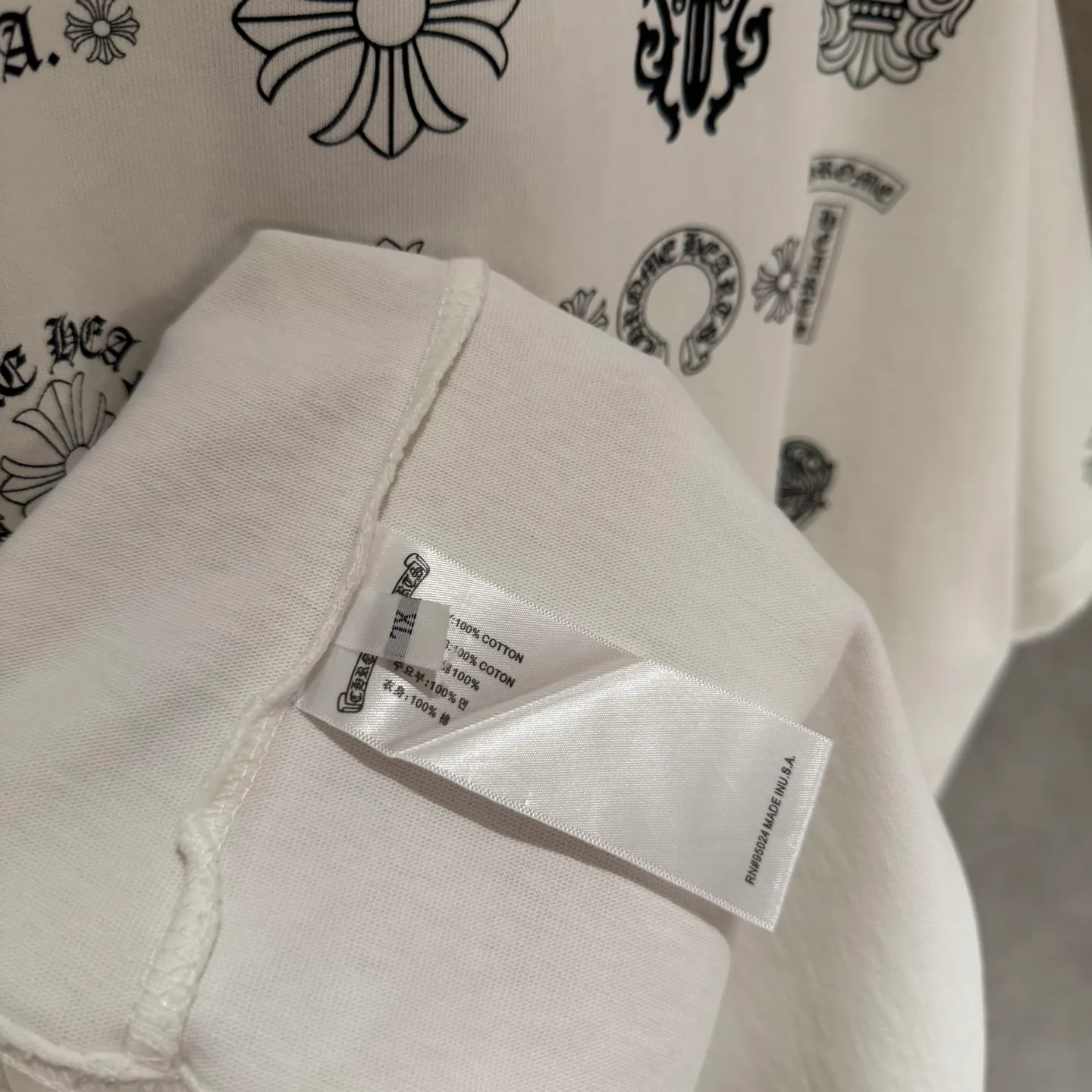 Футболки Мужские Chrome Hearts 11732416