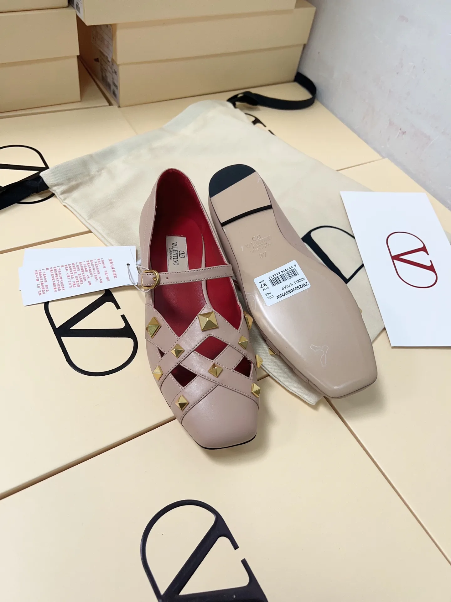 Балетки Женские Valentino 655718