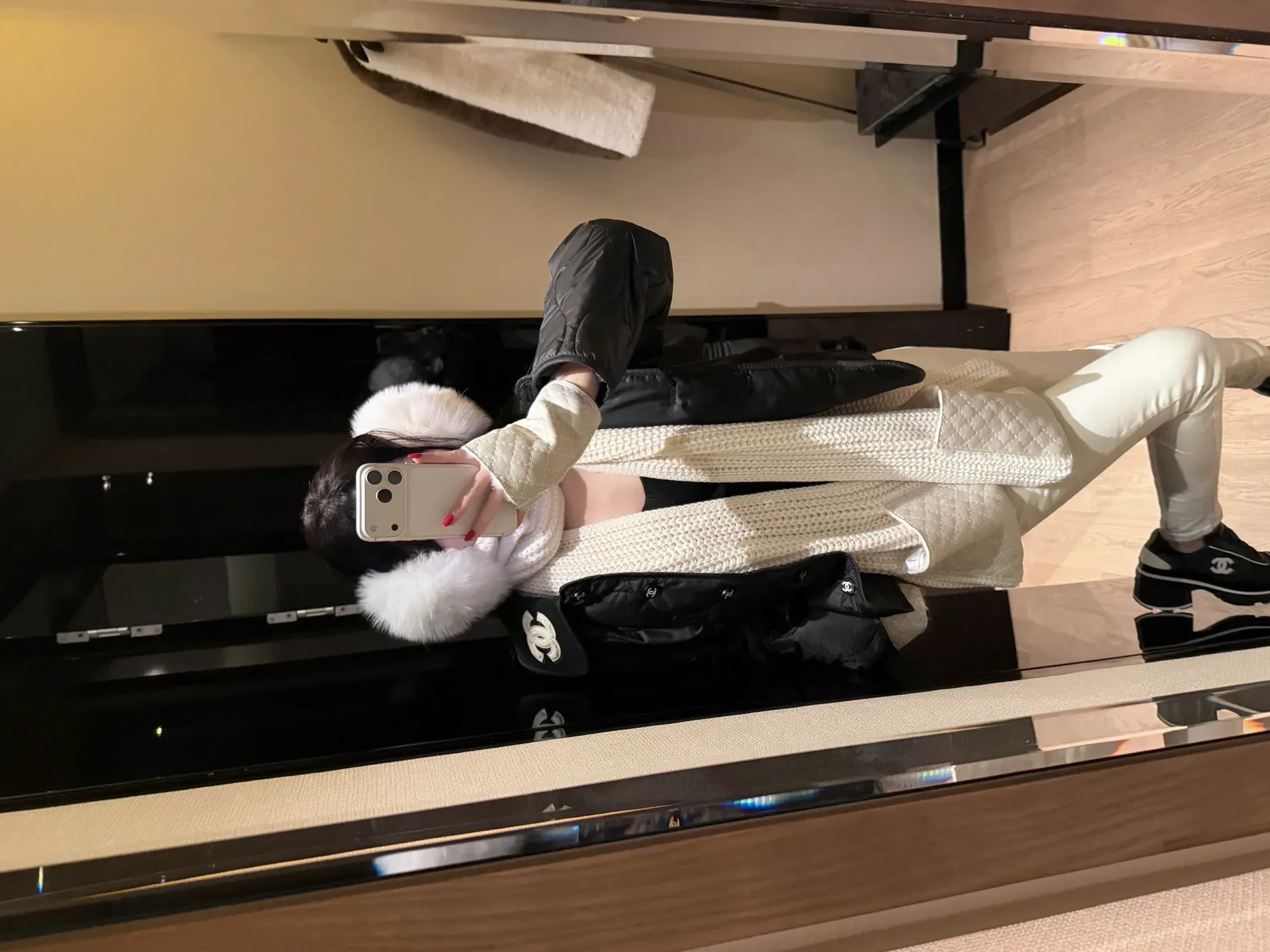 Куртки И Пуховики Женские Chanel 835764