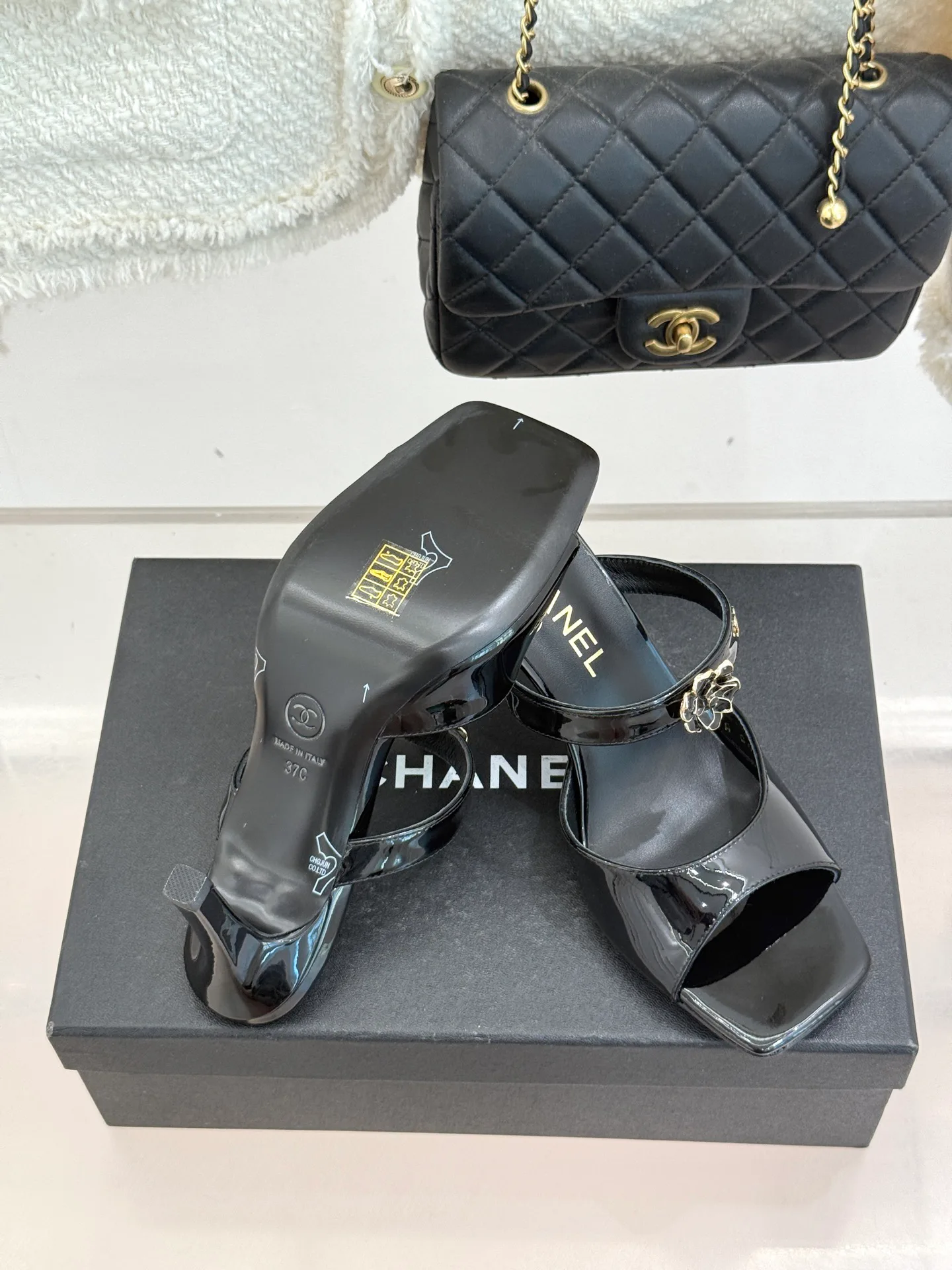 Босоножки Женские Chanel 1655344