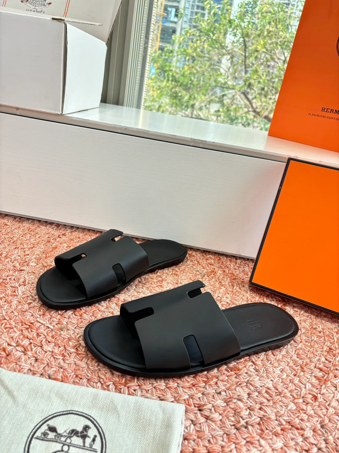 Шлепанцы Мужские Hermes 954112