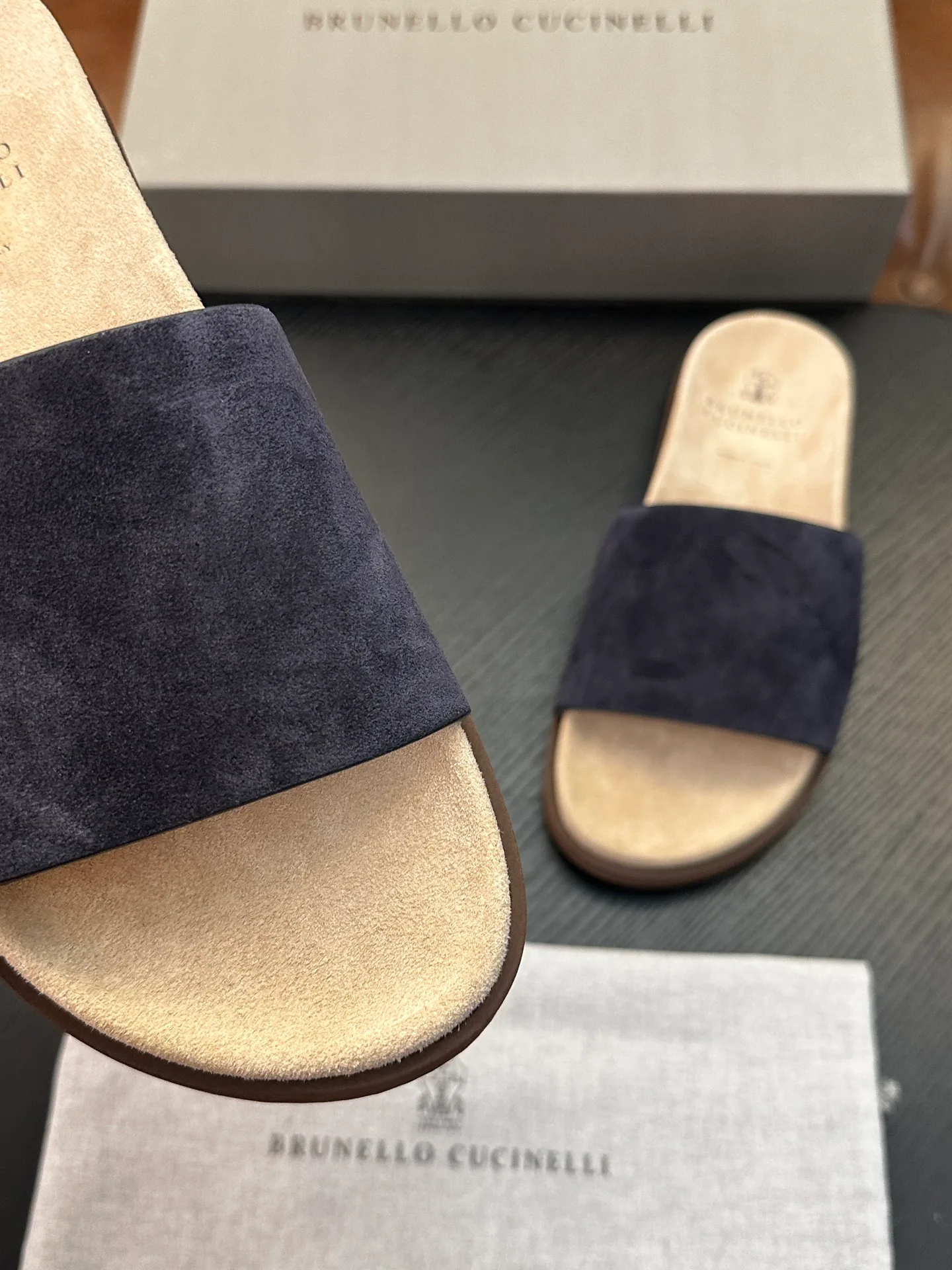 Тапочки Мужские Brunello Cucinelli 14548931
