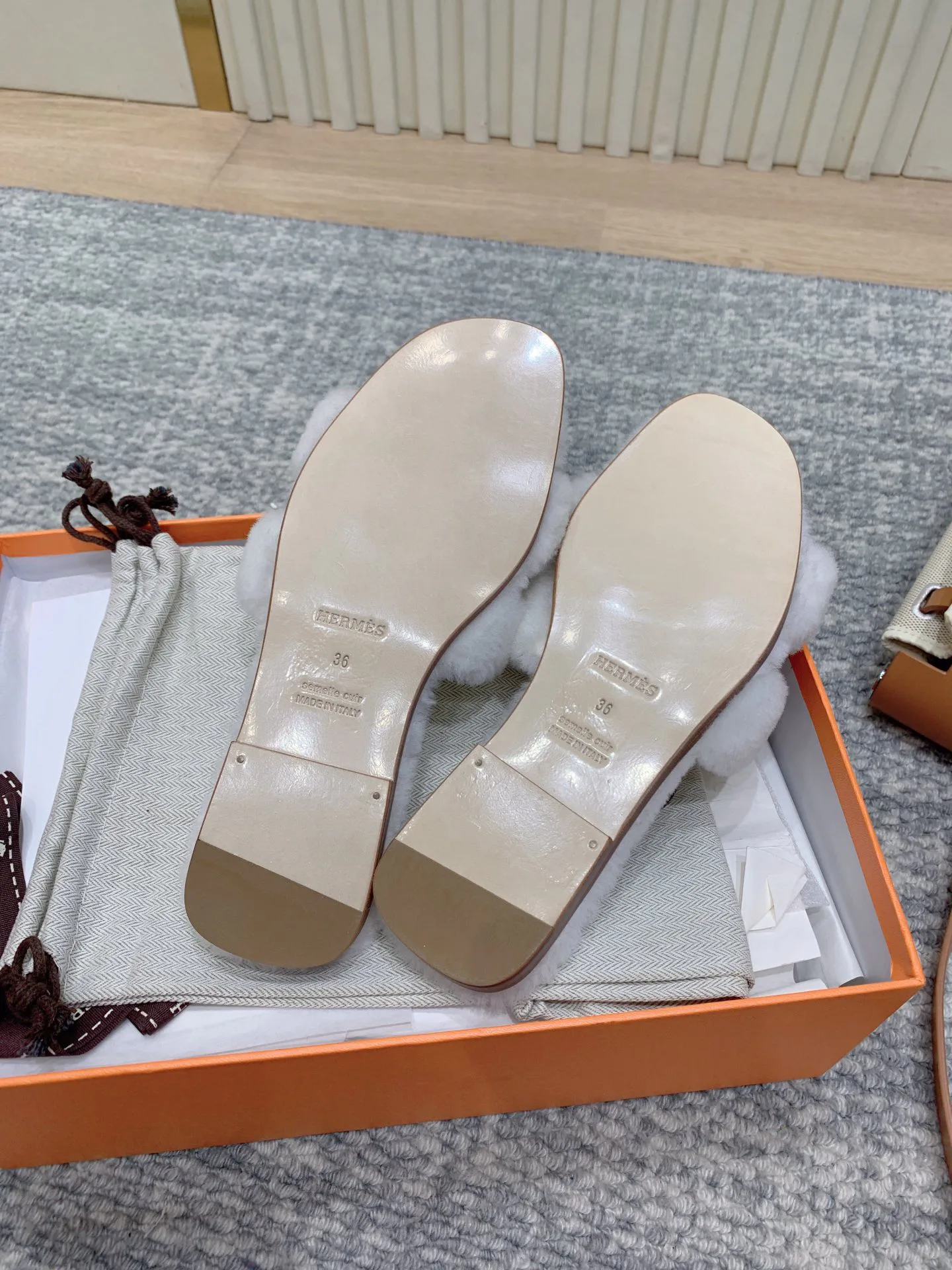 Тапочки Женские Hermes 2211644