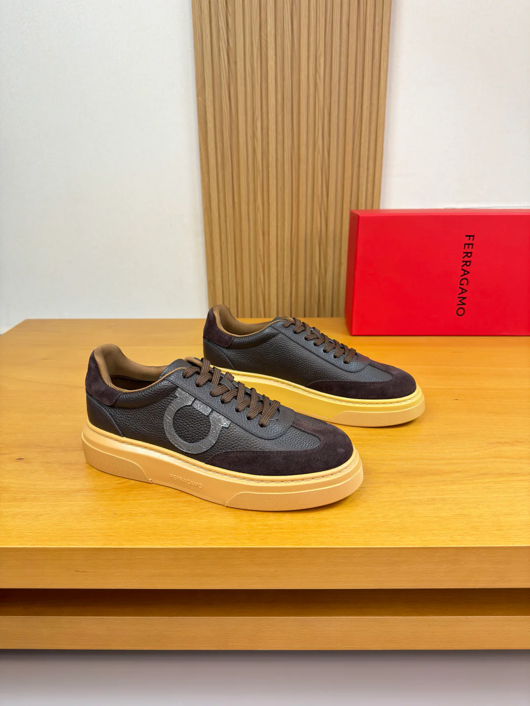 Кеды Мужские Salvatore Ferragamo 737918