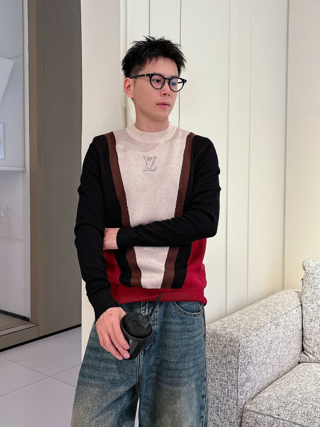 Джемперы И Свитеры Мужские Louis Vuitton 18097552