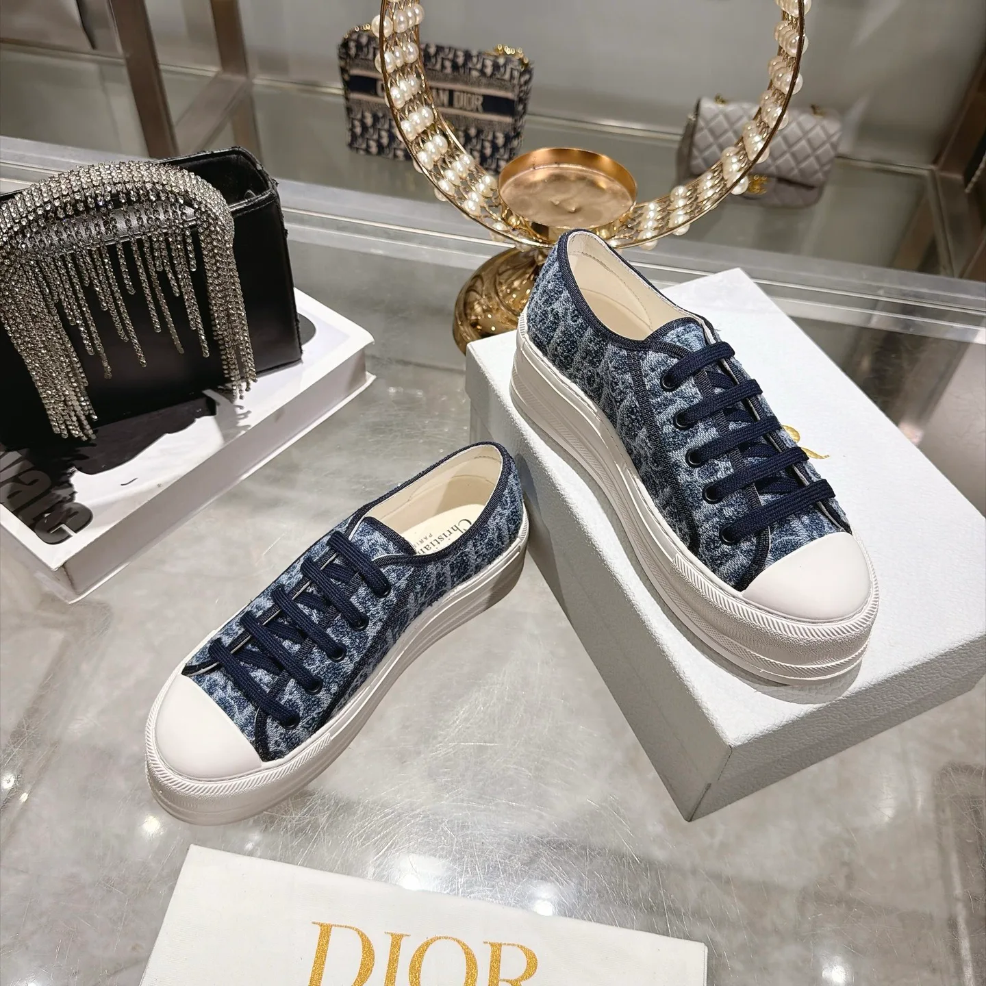 Кроссовки Женские Christian Dior 18764216