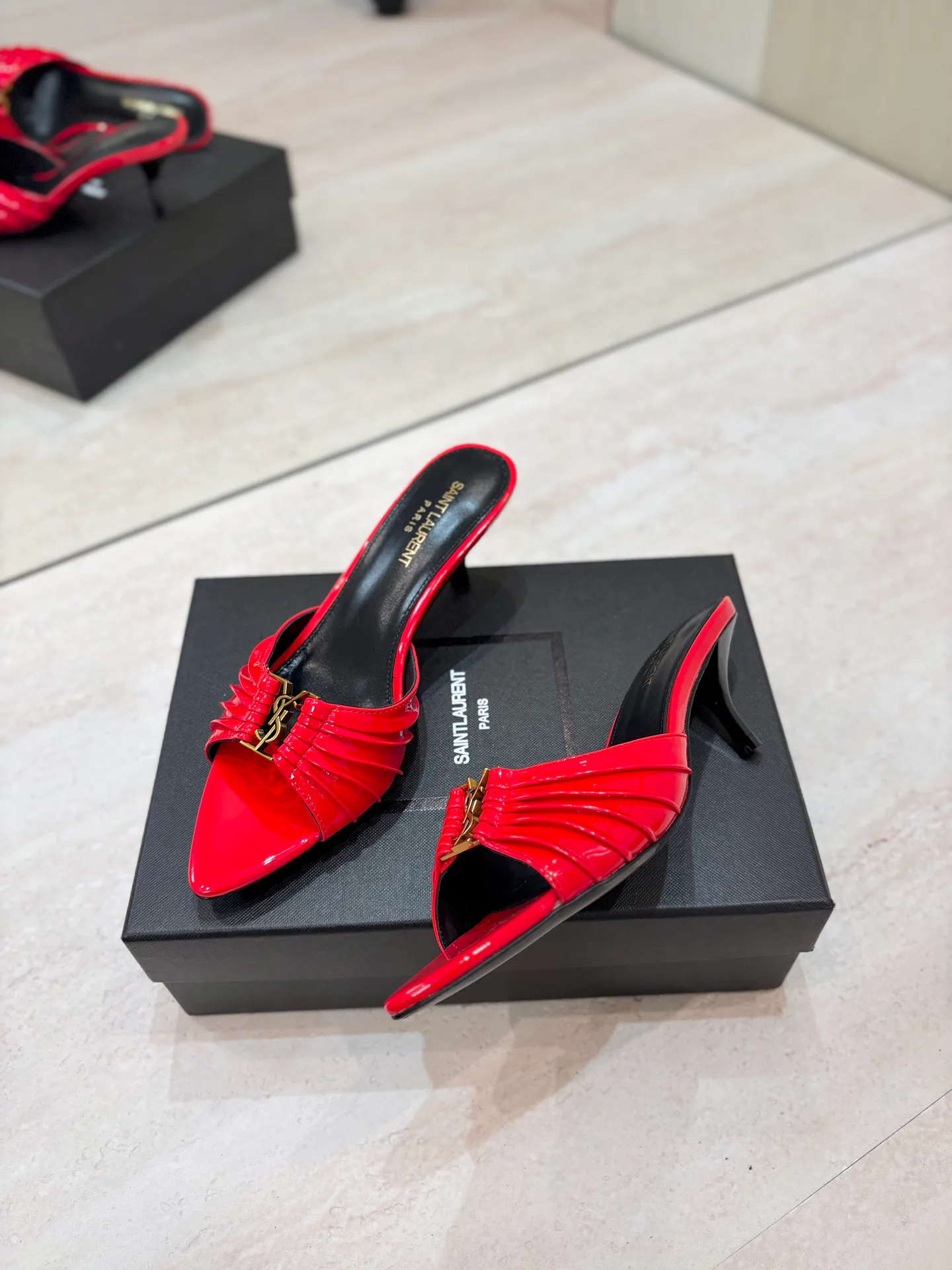 Мюли И Сабо Женские Saint Laurent 17476079
