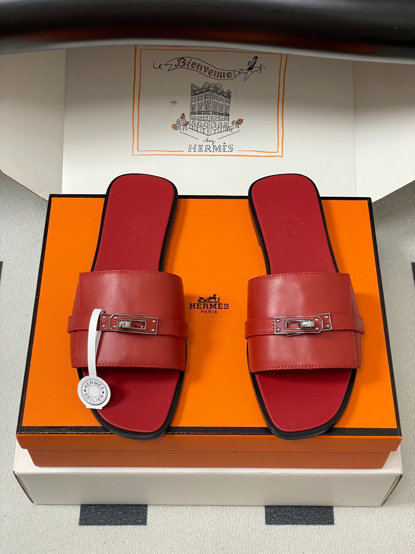 Шлепанцы Женские Hermes 59025
