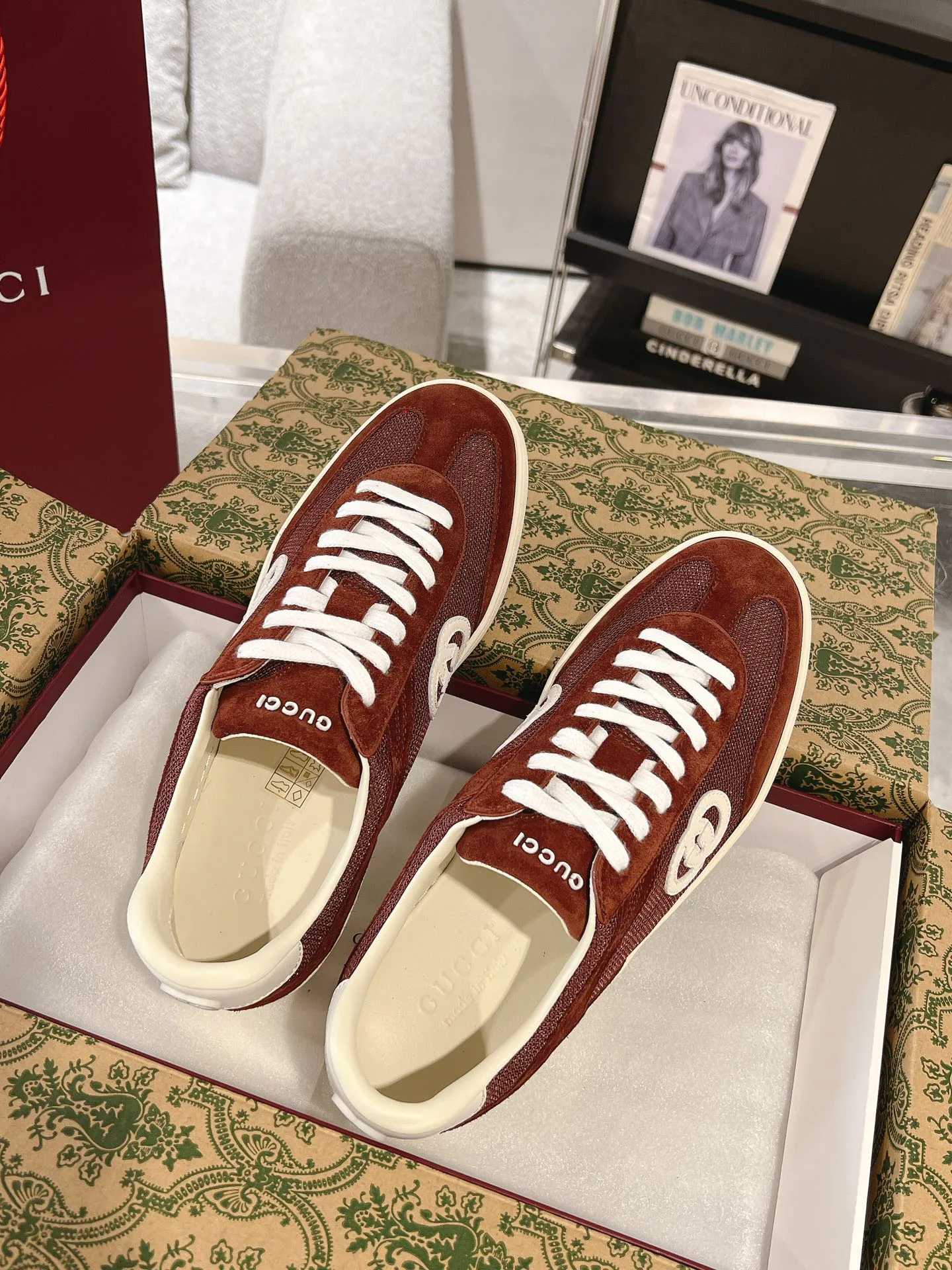 Кеды Женские Gucci 6214