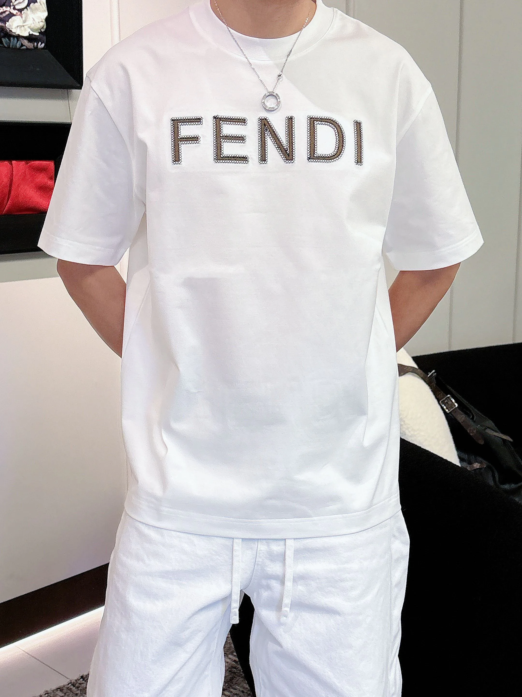 Футболки Мужские Fendi 9526534