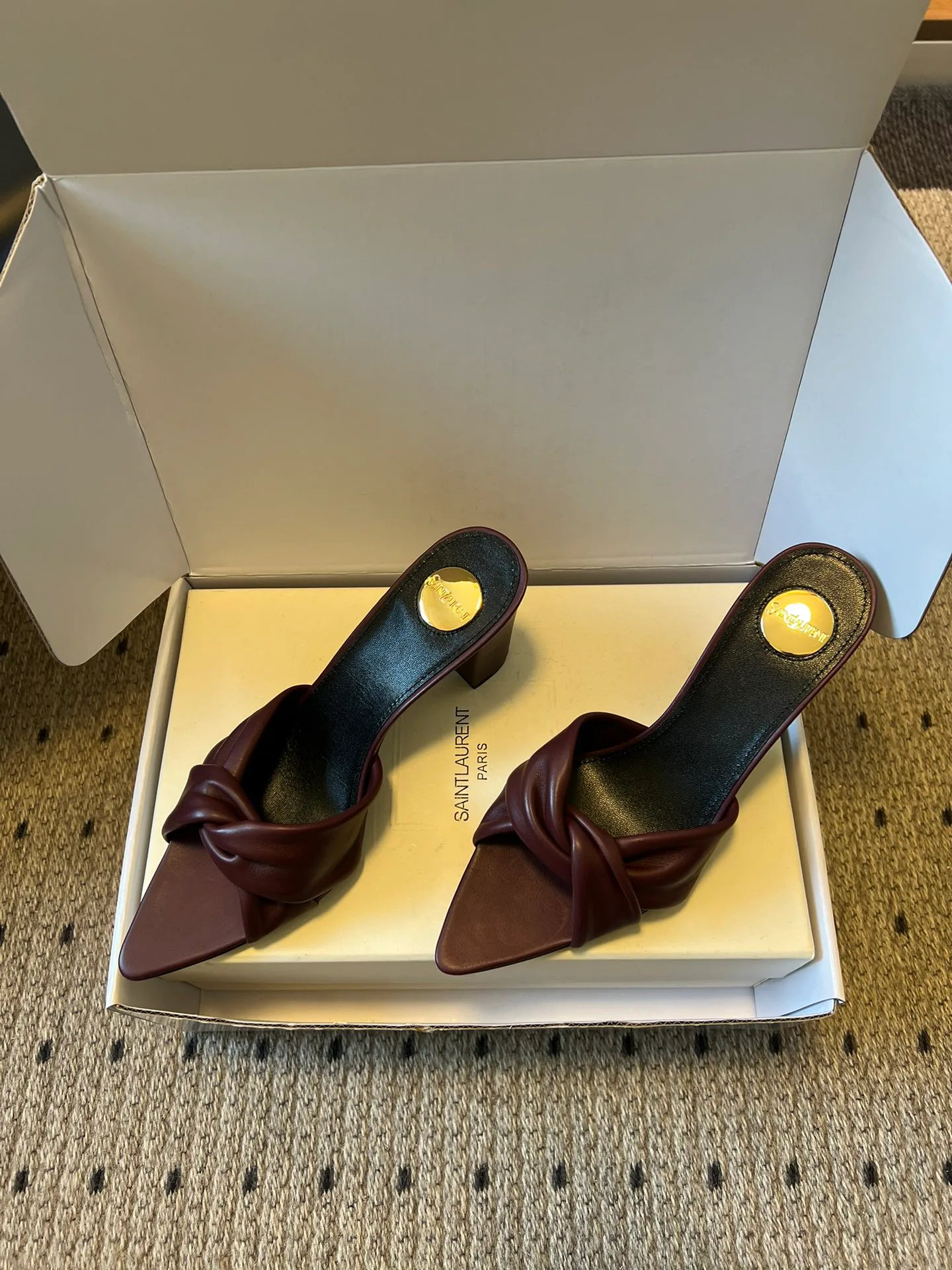 Мюли И Сабо Женские Saint Laurent 10835415