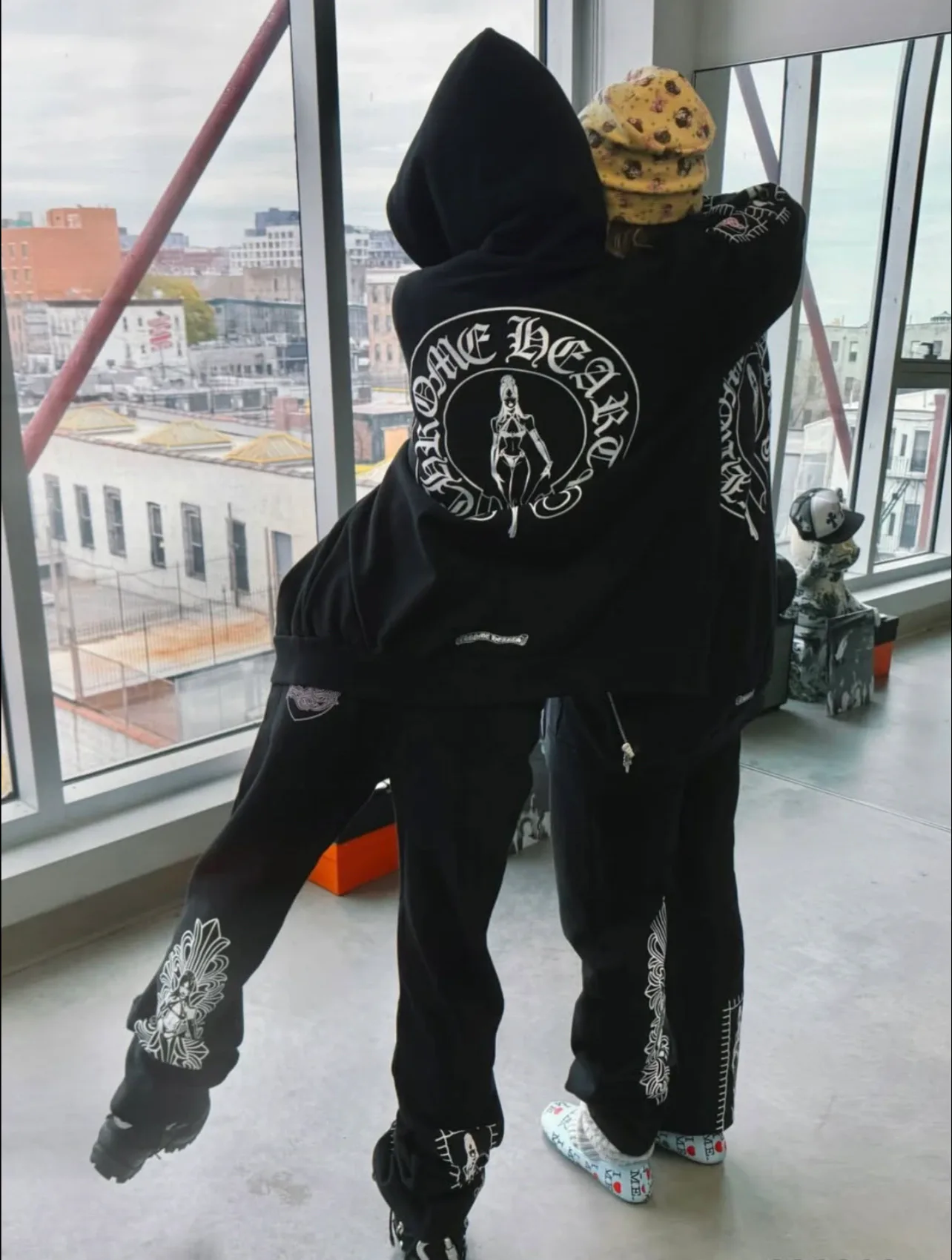 Брюки Женские Chrome Hearts 525042