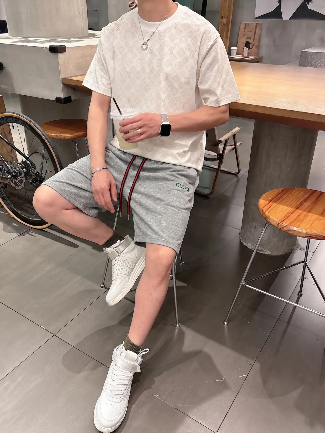 Шорты Мужские Gucci 18246587