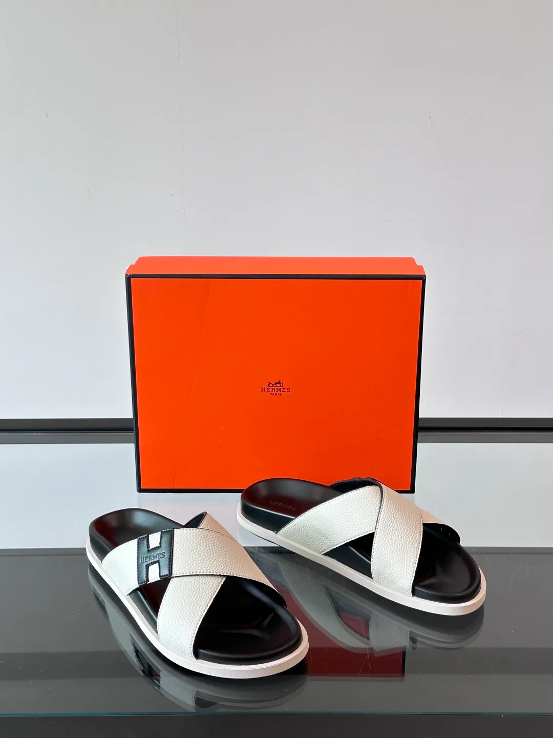 Тапочки Мужские Hermes 14607896