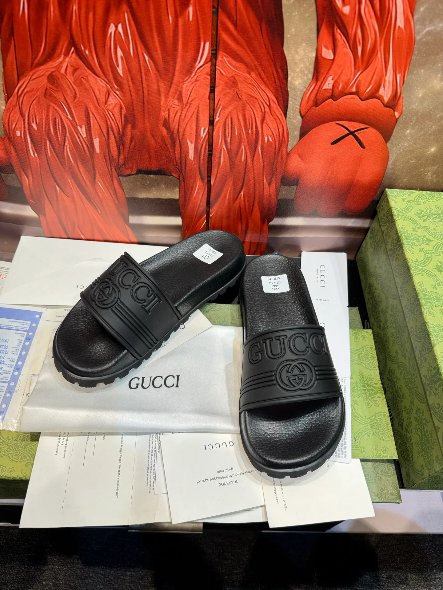Шлепанцы Женские Gucci 10199407