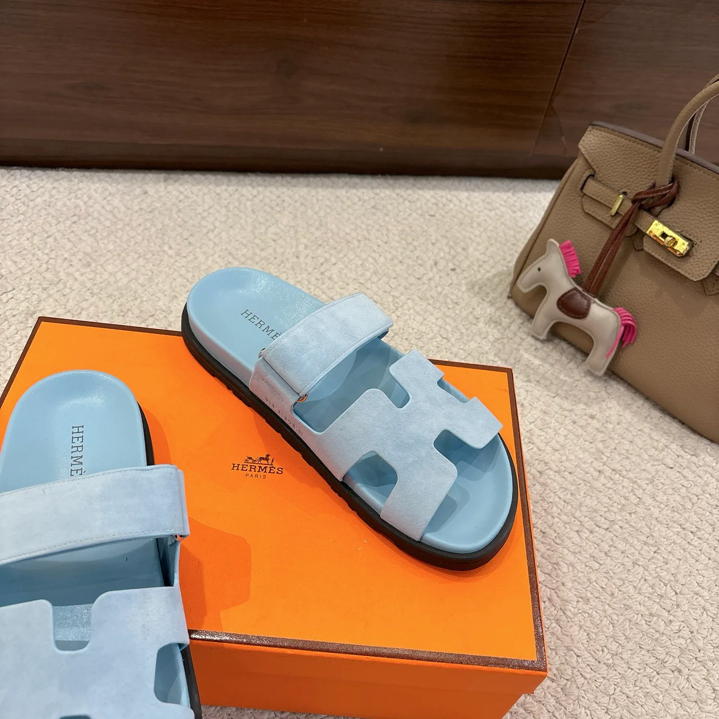 Шлепанцы Женские Hermes 406452