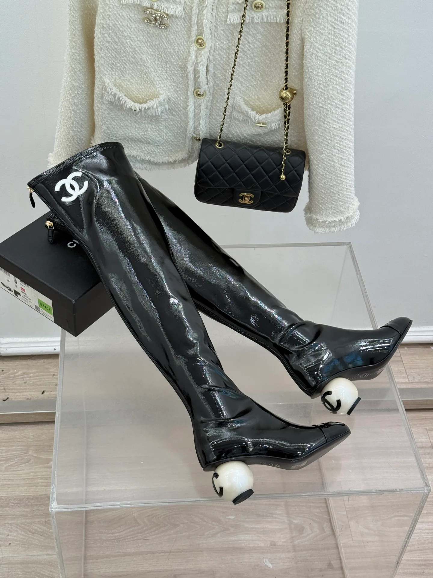 Сапоги Женские Chanel 447207