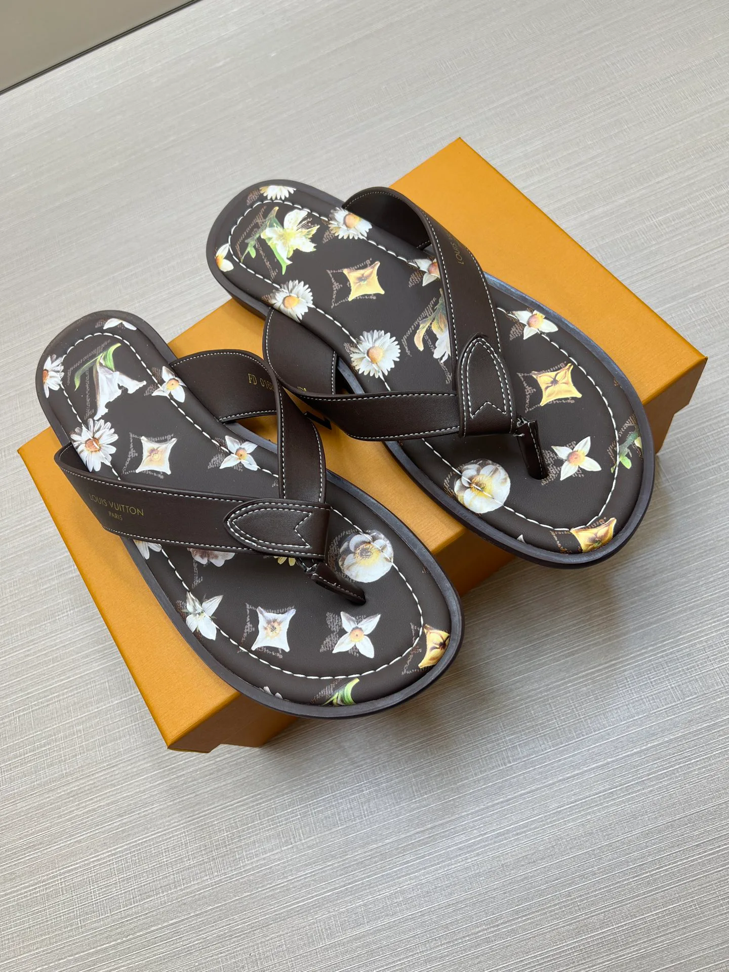 Шлепанцы Мужские Louis Vuitton 17078845