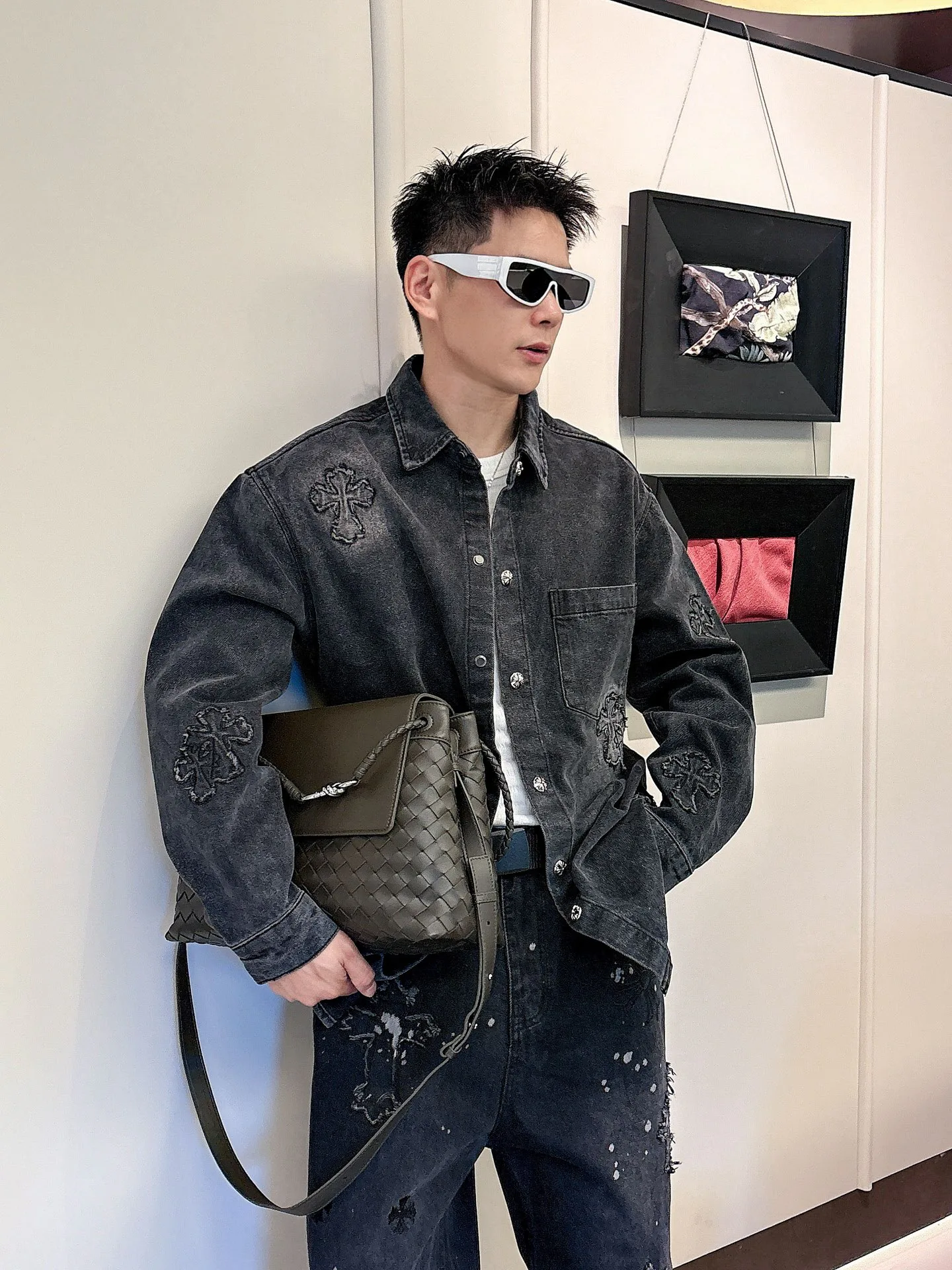 Куртки Мужские Chrome Hearts 787685