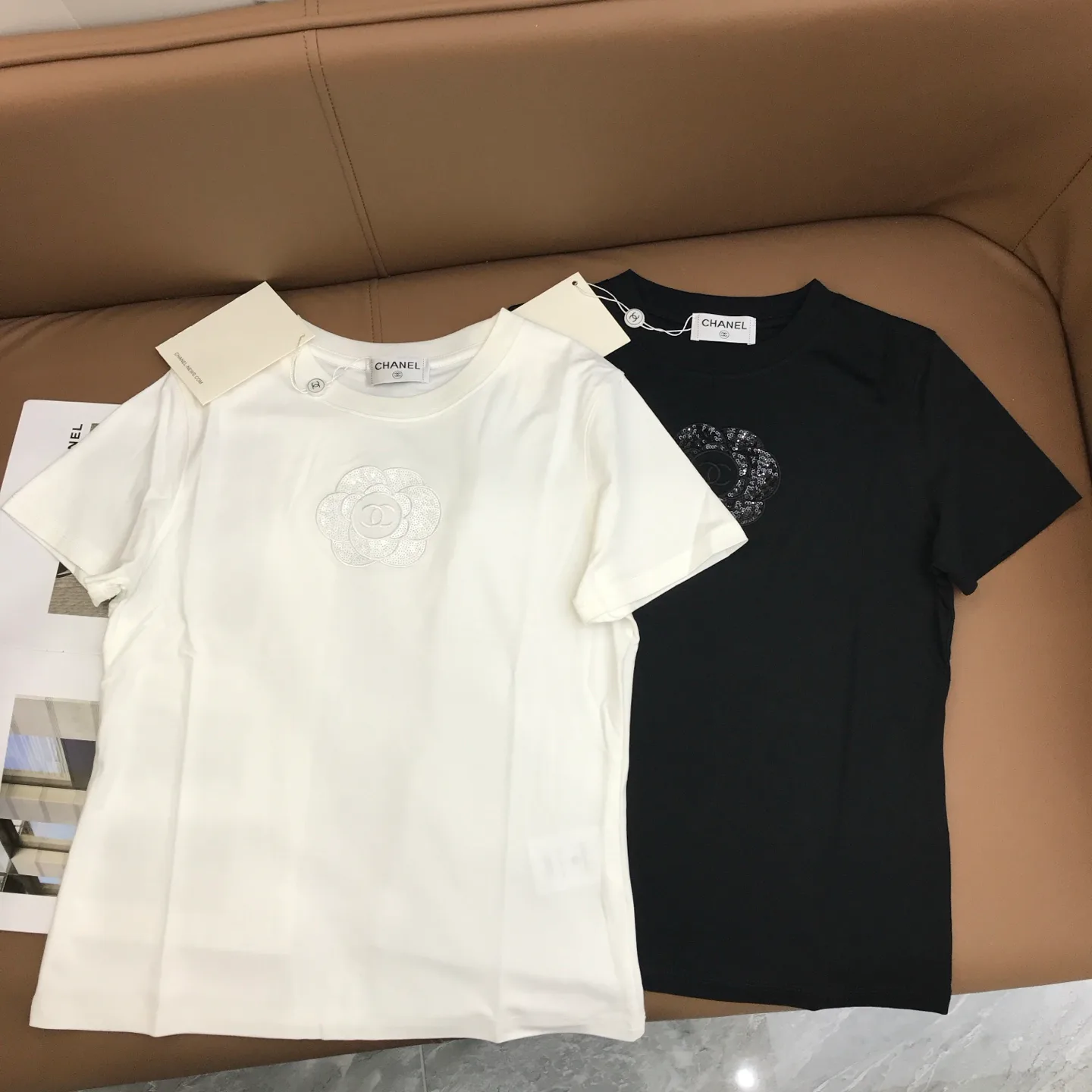 Футболки Женские Chanel 1263030