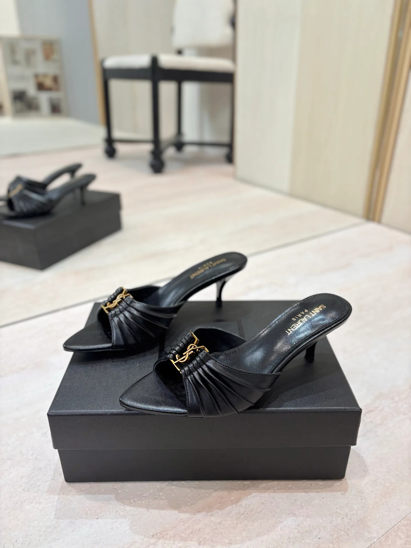 Мюли И Сабо Женские Saint Laurent 17476042