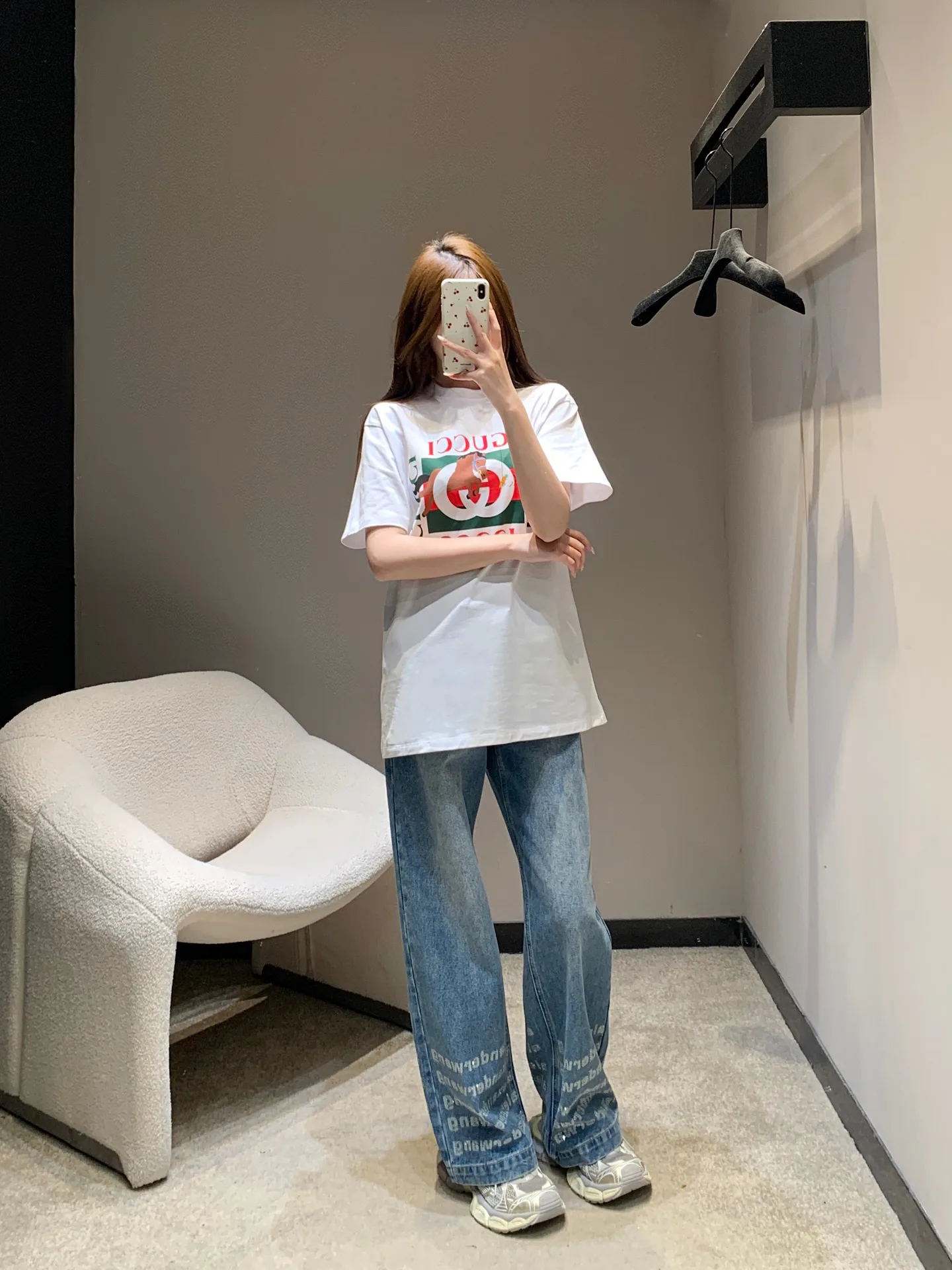 Футболки Женские Gucci 1068240